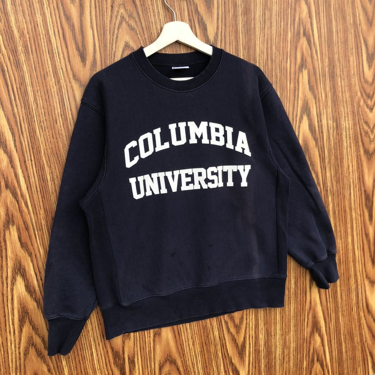 Vintage Vintage The University of Columbia Faded Pullover Sweatshirt Size US M / EU 48-50 / 2 - 2 Thumbnail