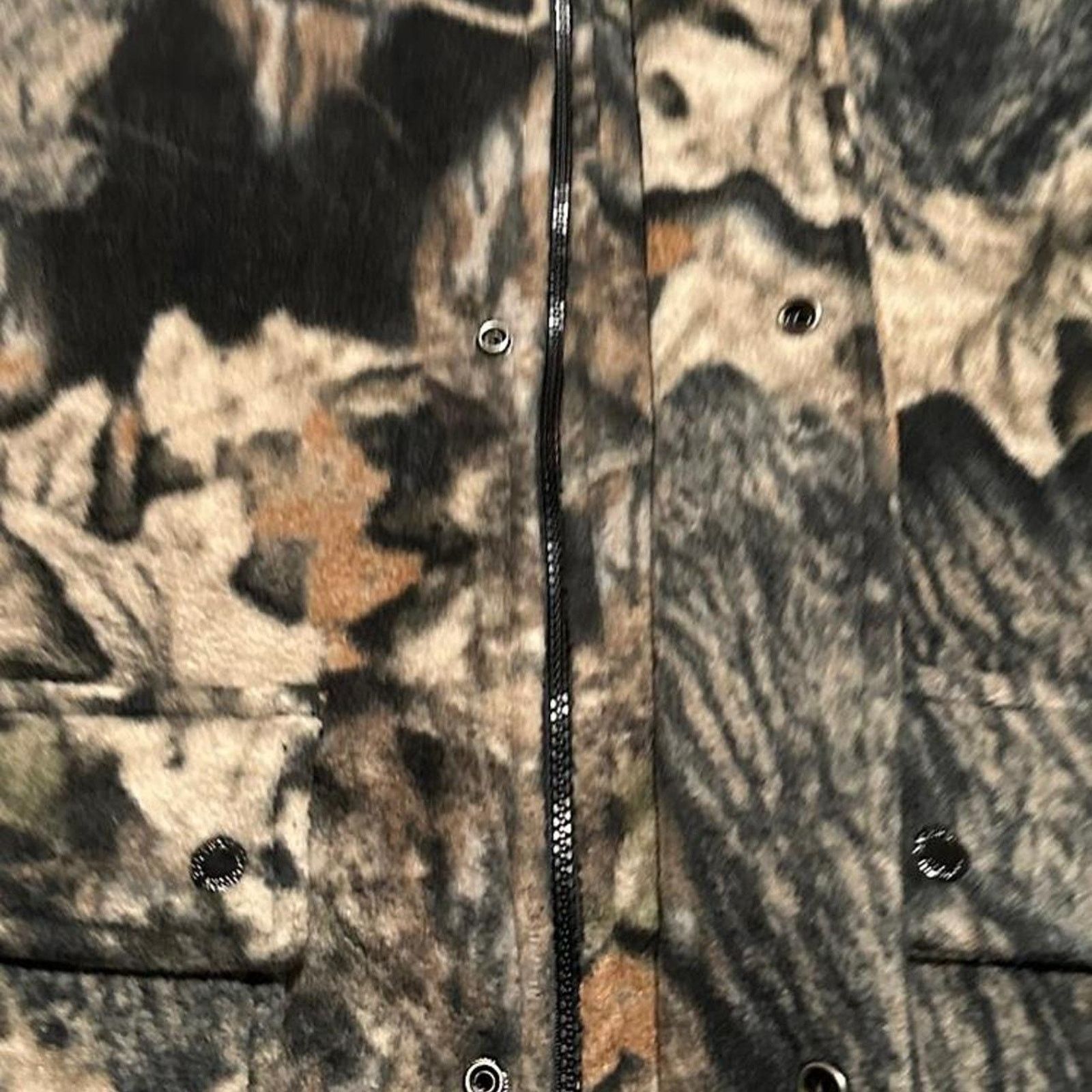Realtree Vintage Realtree Camo Fleece Zip Up Buttoned Sweater Size US XL / EU 56 / 4 - 5 Thumbnail