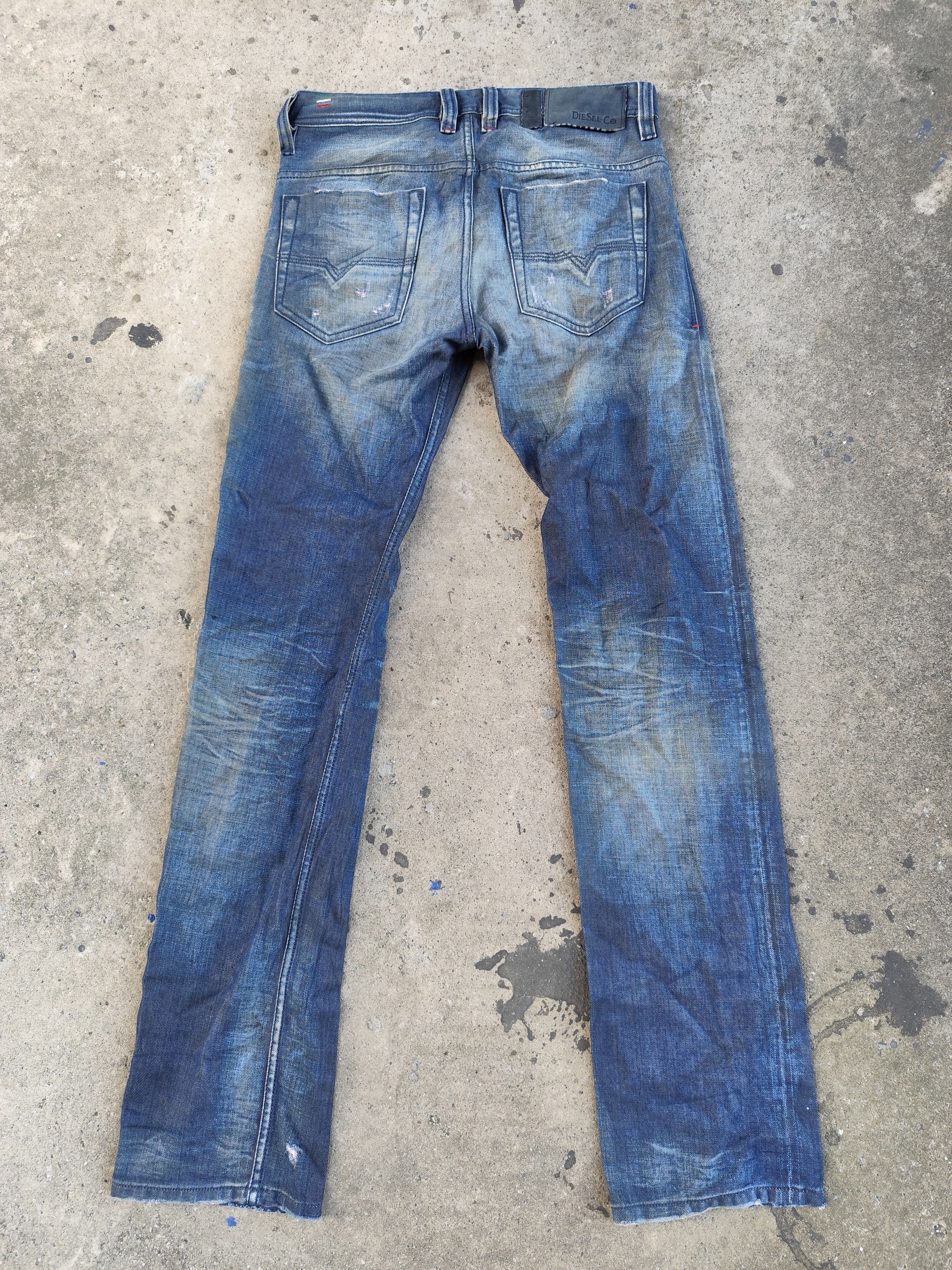 Diesel × Diesel Black Gold × Vintage Diesel jeans distressed Size US 30 / EU 46 - 2 Thumbnail
