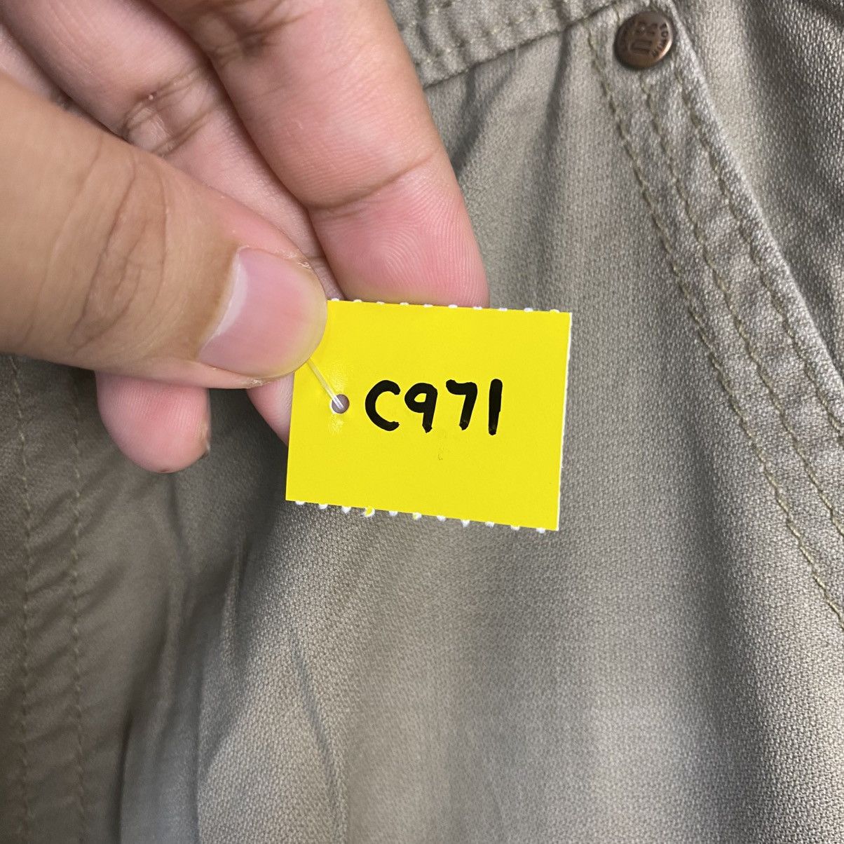 Japanese Brand DL Edwin Green Cargo Multipocket Pants #C971 Size US 32 / EU 48 - 13 Thumbnail