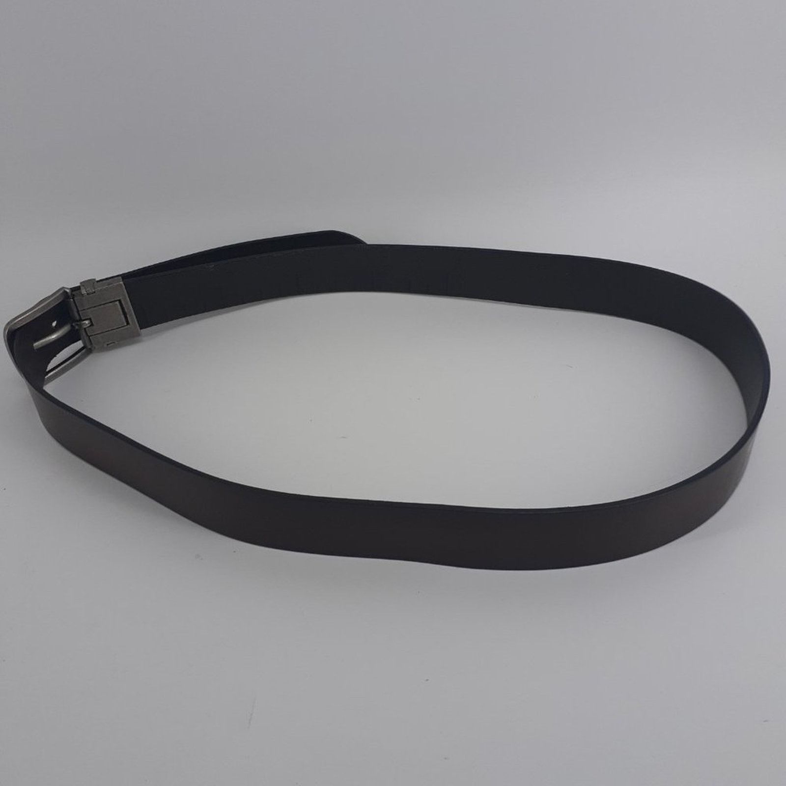 Levi's Levi's Men's Leather Dark Belt Brown Silver Tone Size 40 Size 40 - 11 Thumbnail