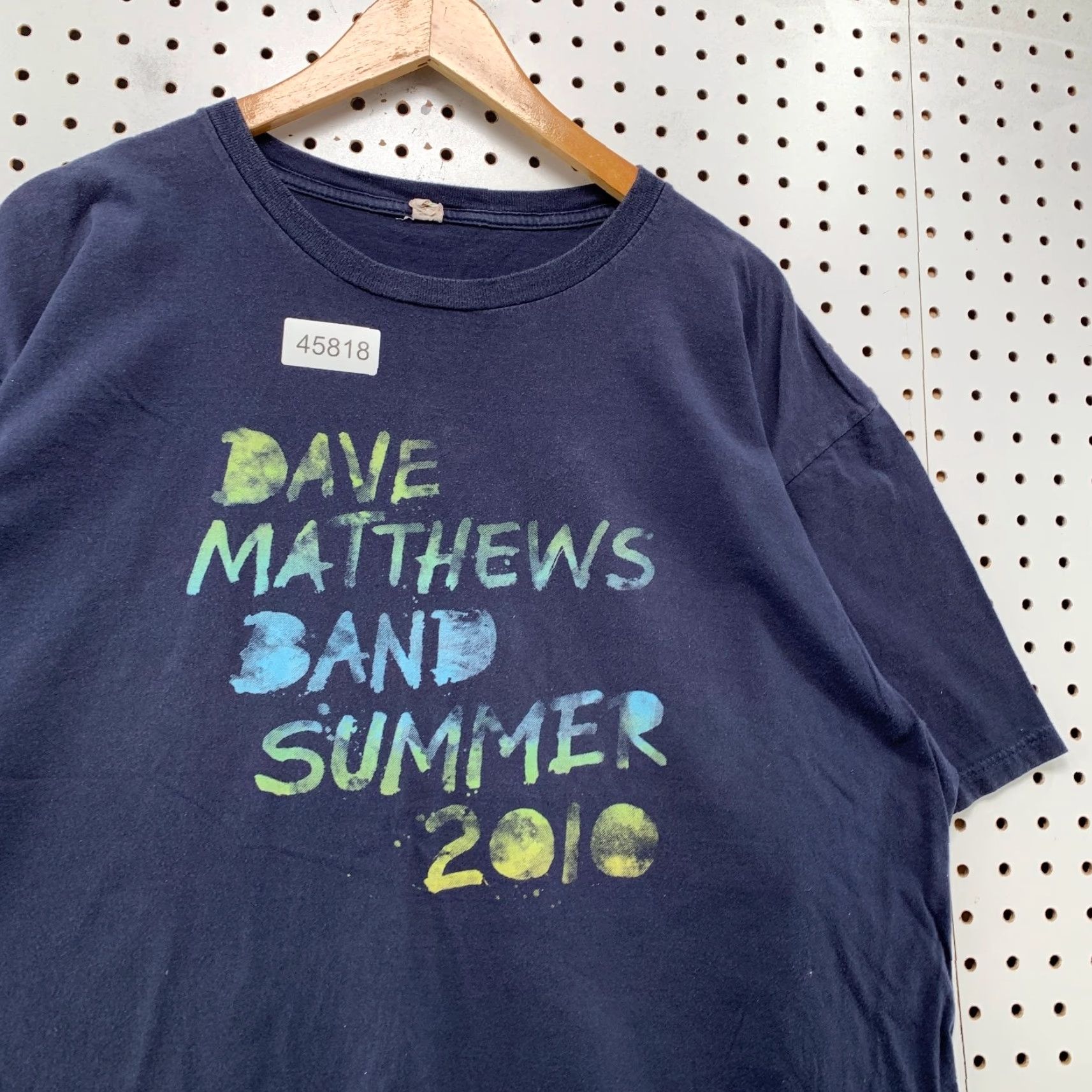 Anvil Dave Matthews Band T Shirt Mens 2XL Blue Summer 2010 Tour Music Concert Size US XXL / EU 58 / 5 - 4 Thumbnail