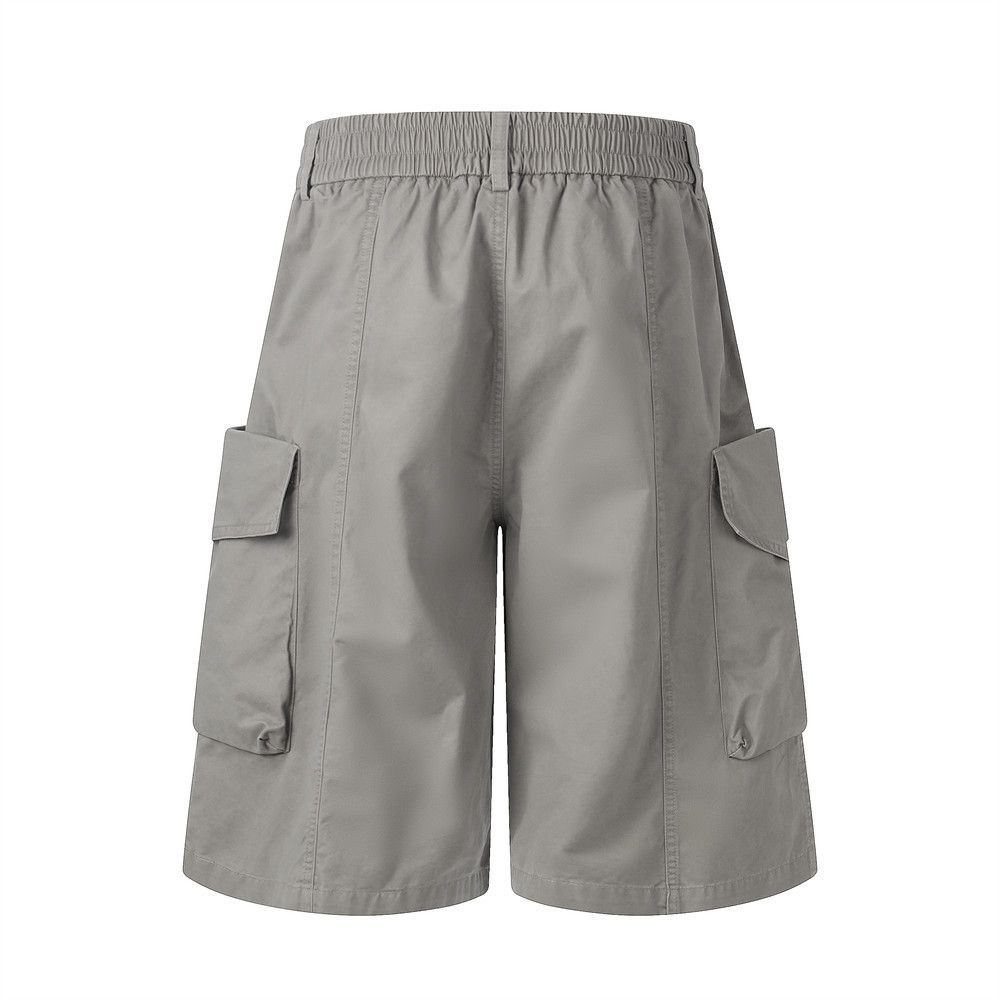 Japanese Brand Men's American-Style Loose-Fit Multi-Pocket Cargo Shorts Size US 32 / EU 48 - 2 Thumbnail