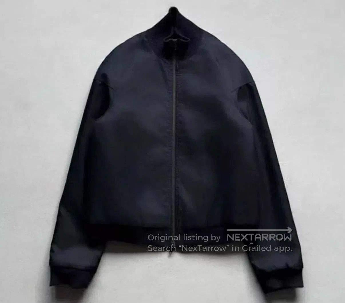 Helmut Lang Black Zip-Front Bomber Jacket. Size US XXS / EU 40 - 1 Thumbnail