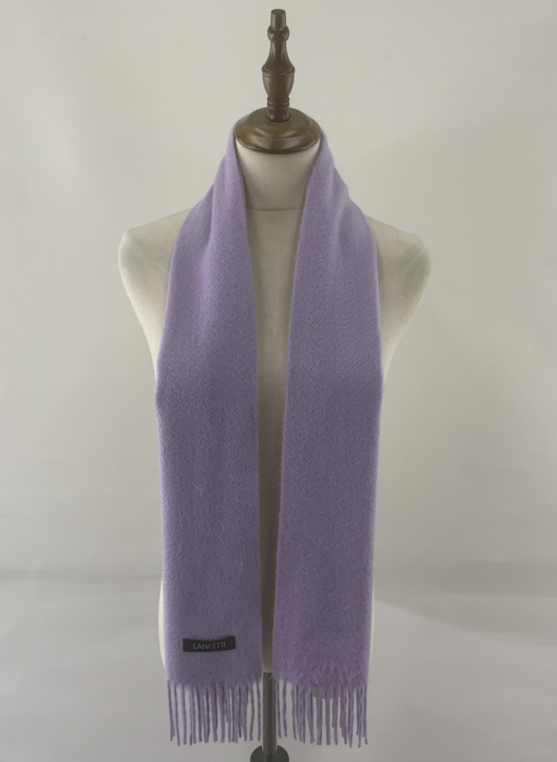 Lui di Lancetti Lancetti Scarf Wool Muffler Neck Wrap BL9268 Size ONE SIZE - 1 Thumbnail