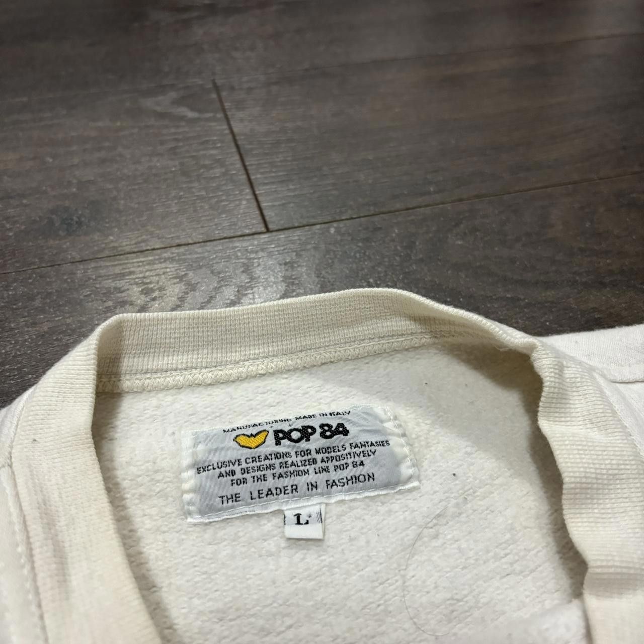 Designer Vintage Pop 84 Crewneck Sweatshirt 90s Large Size US L / EU 52-54 / 3 - 7 Thumbnail