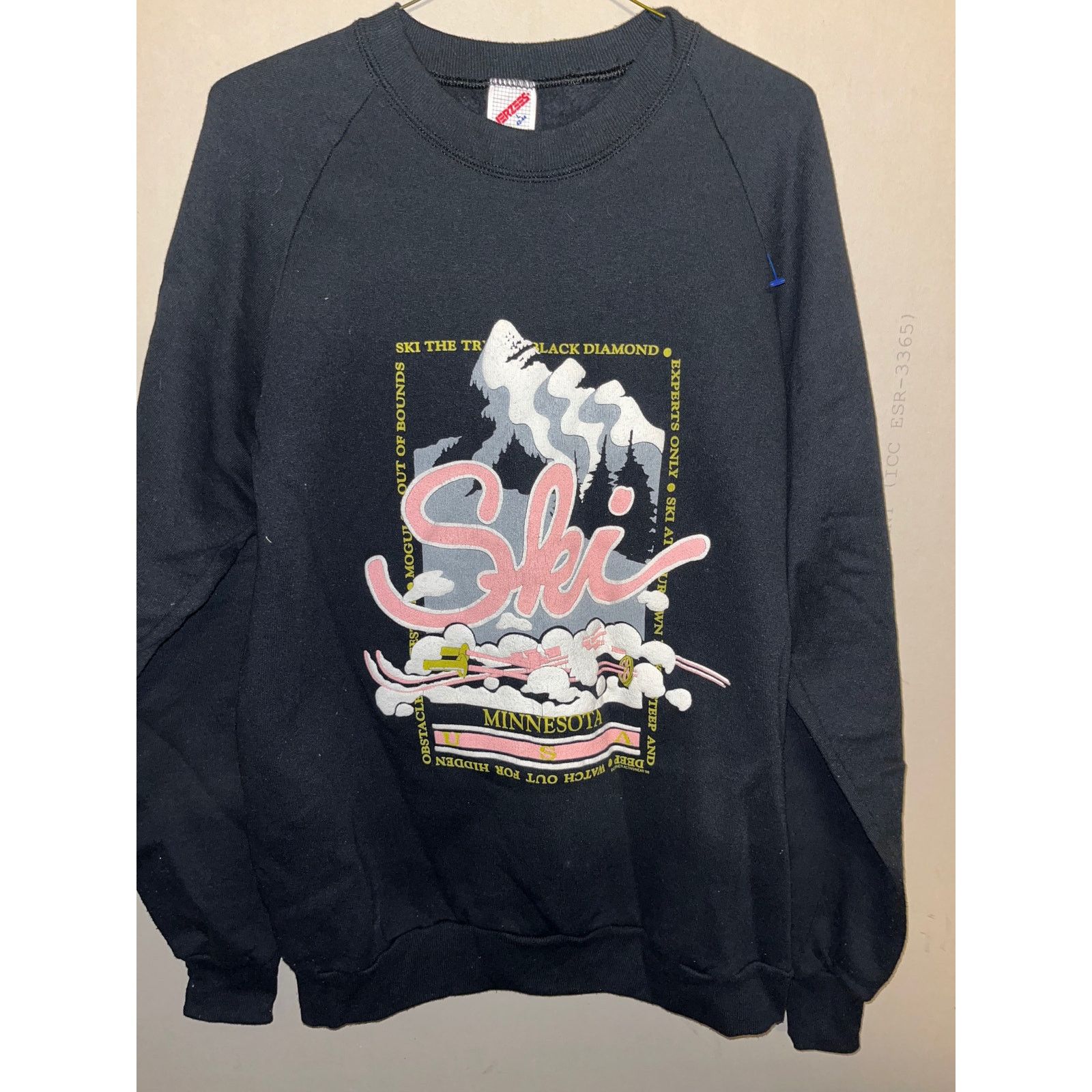 Jerzees vintage ski shirt crewneck large Minnesota mountain Size L / US 10 / IT 46 - 1 Thumbnail