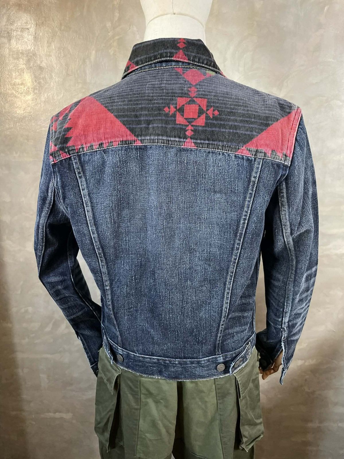Denim & Supply Ralph Lauren Vintage Ralph Lauren Denim & Supply South Aztec Denim Jacket Size US S / EU 44-46 / 1 - 3 Thumbnail