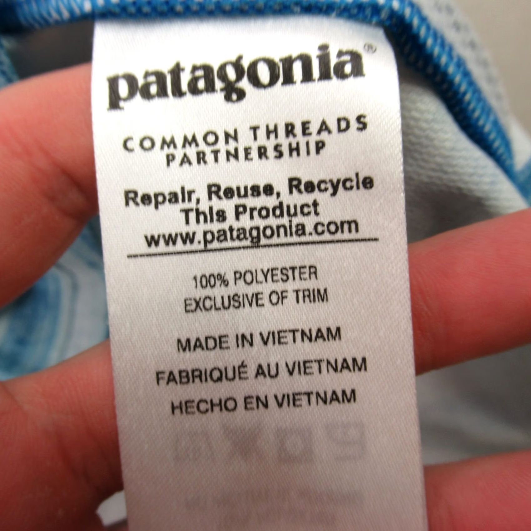 Patagonia Patagonia Hoodie Mens XS Long Sleeve Hooded Pullover Stripes Outdoors Blue Logo Knit Sweater Casual Pullover All Seasons Outdoor Mens XS Size US XS / EU 42 / 0 - 5 Thumbnail