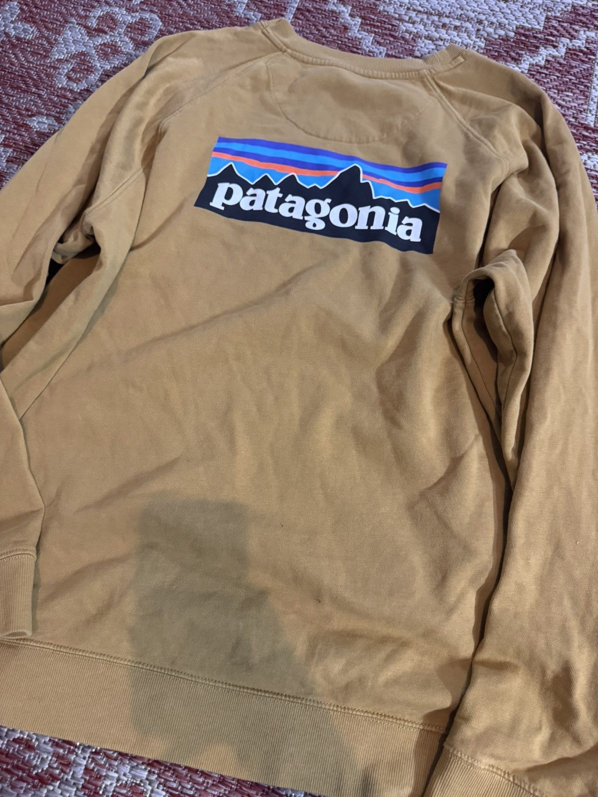 Patagonia Retro Patagonia Men’s Crewneck Mustard Sz XXL Size US XXL / EU 58 / 5 - 1 Thumbnail
