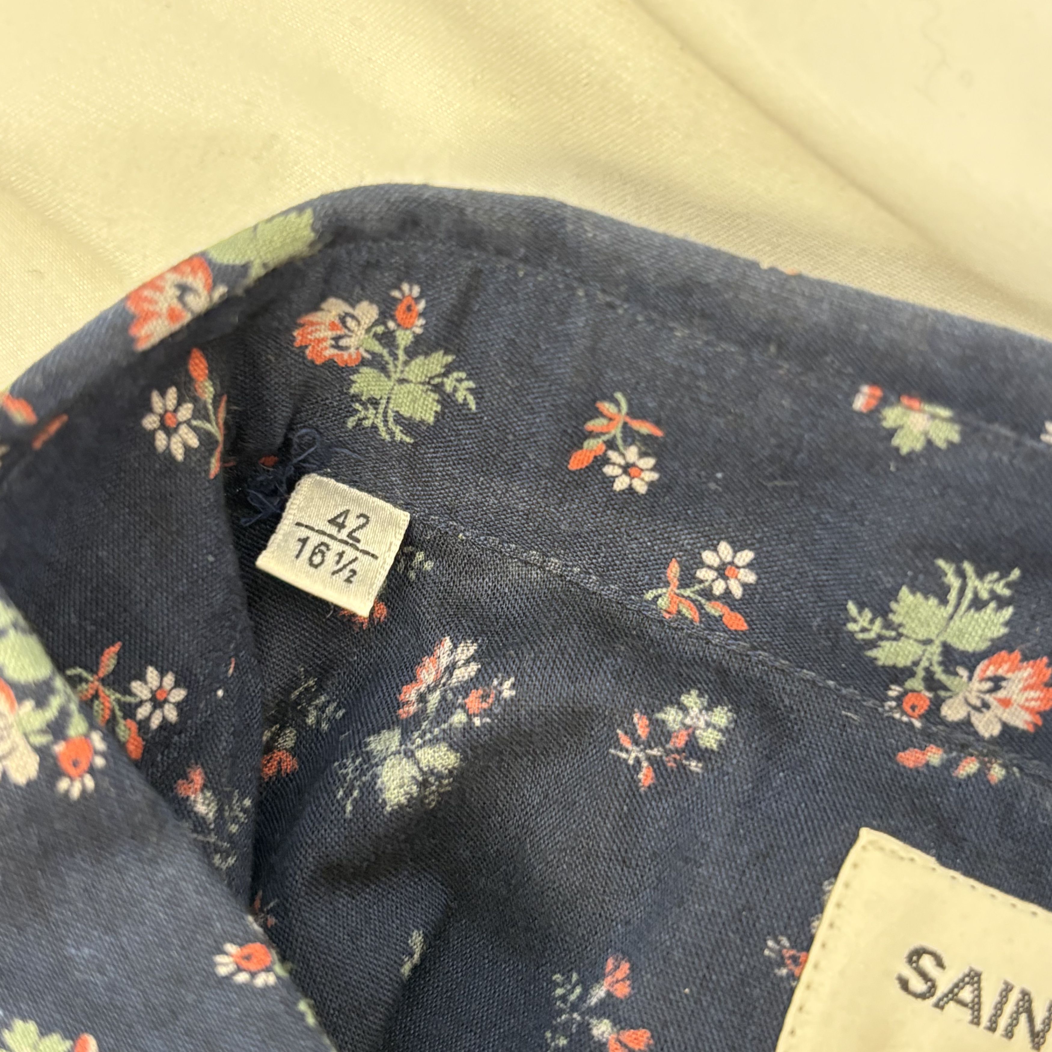 Saint Laurent Paris Saint Laurent Floral Shirt Size US L / EU 52-54 / 3 - 4 Thumbnail