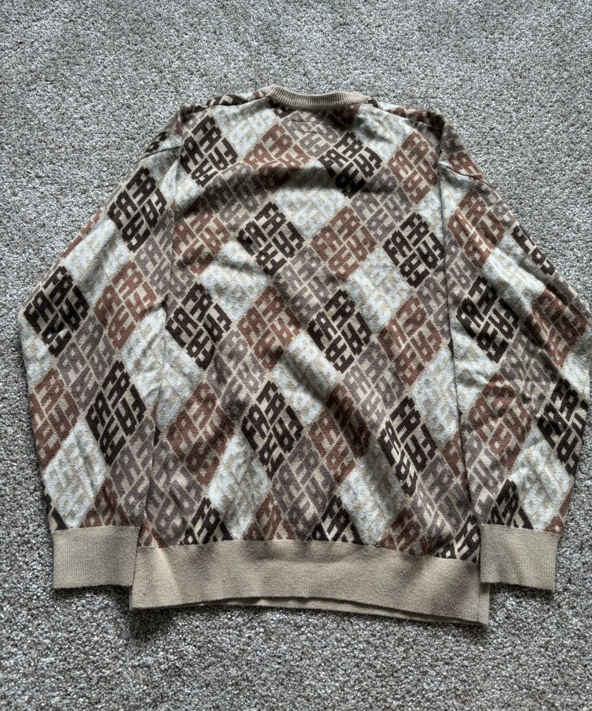 Fucking Awesome Fucking awesome argyle FA sweater Size US M / EU 48-50 / 2 - 3 Thumbnail