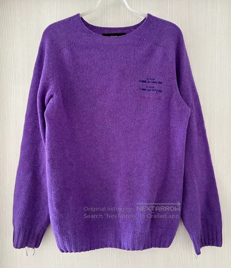 Comme des Garcons Comme Des Garcons Purple sweater Size S / US 4 / IT 40 - 1 Thumbnail