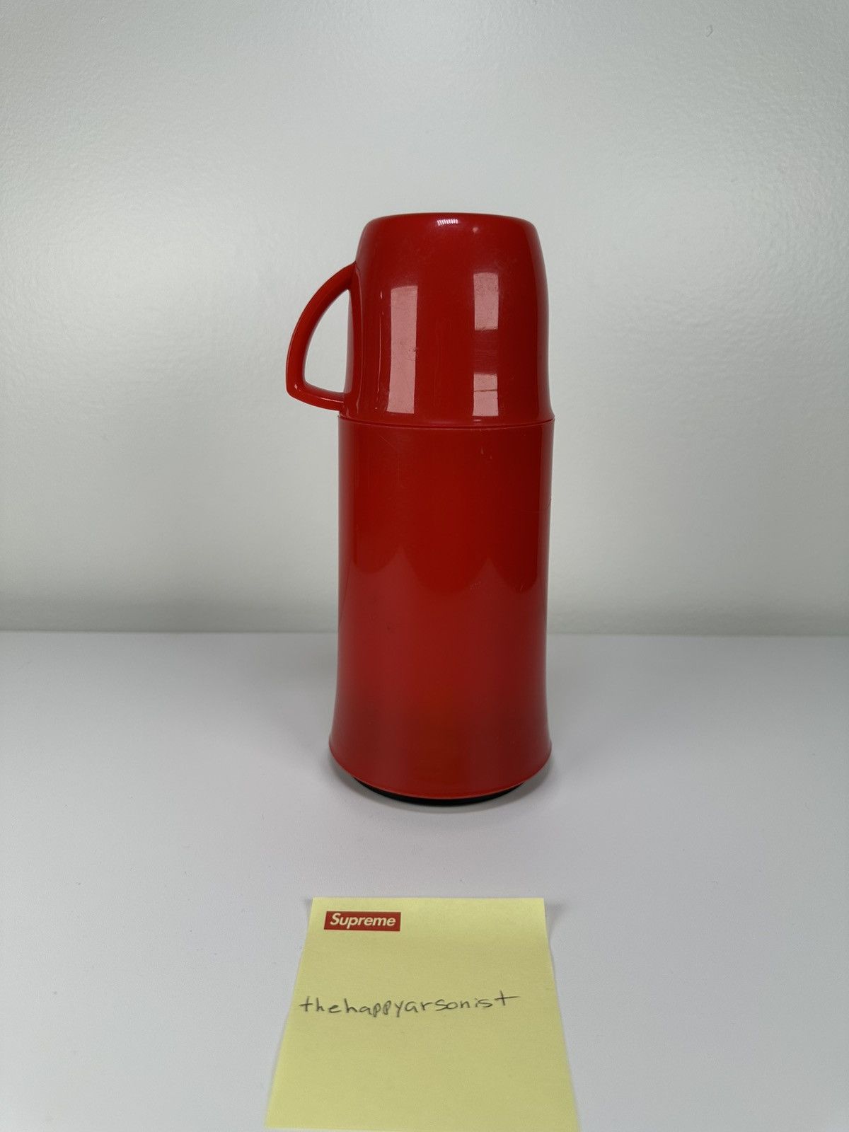 Supreme 赤い水筒セット 14fw helios logo thermos Supreme×Helios 'Supreme Logo Thermos'ヘリオス サーモス