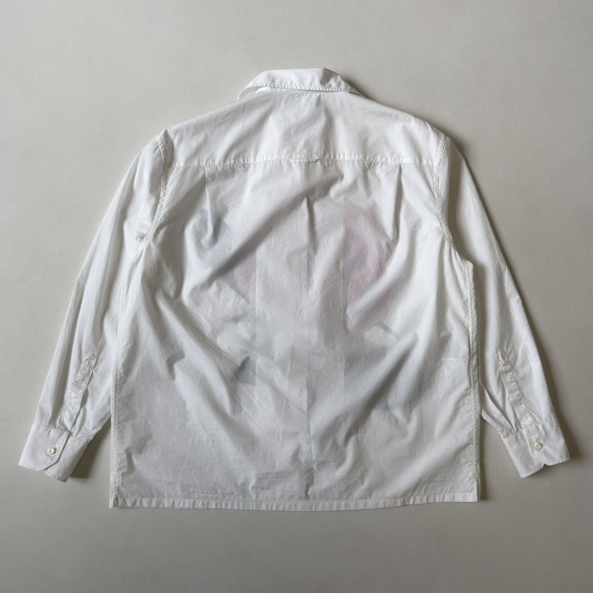 Prada S/S 19 ‘Red Rose Stencil’ Print Shirt Size US L / EU 52-54 / 3 - 16 Thumbnail