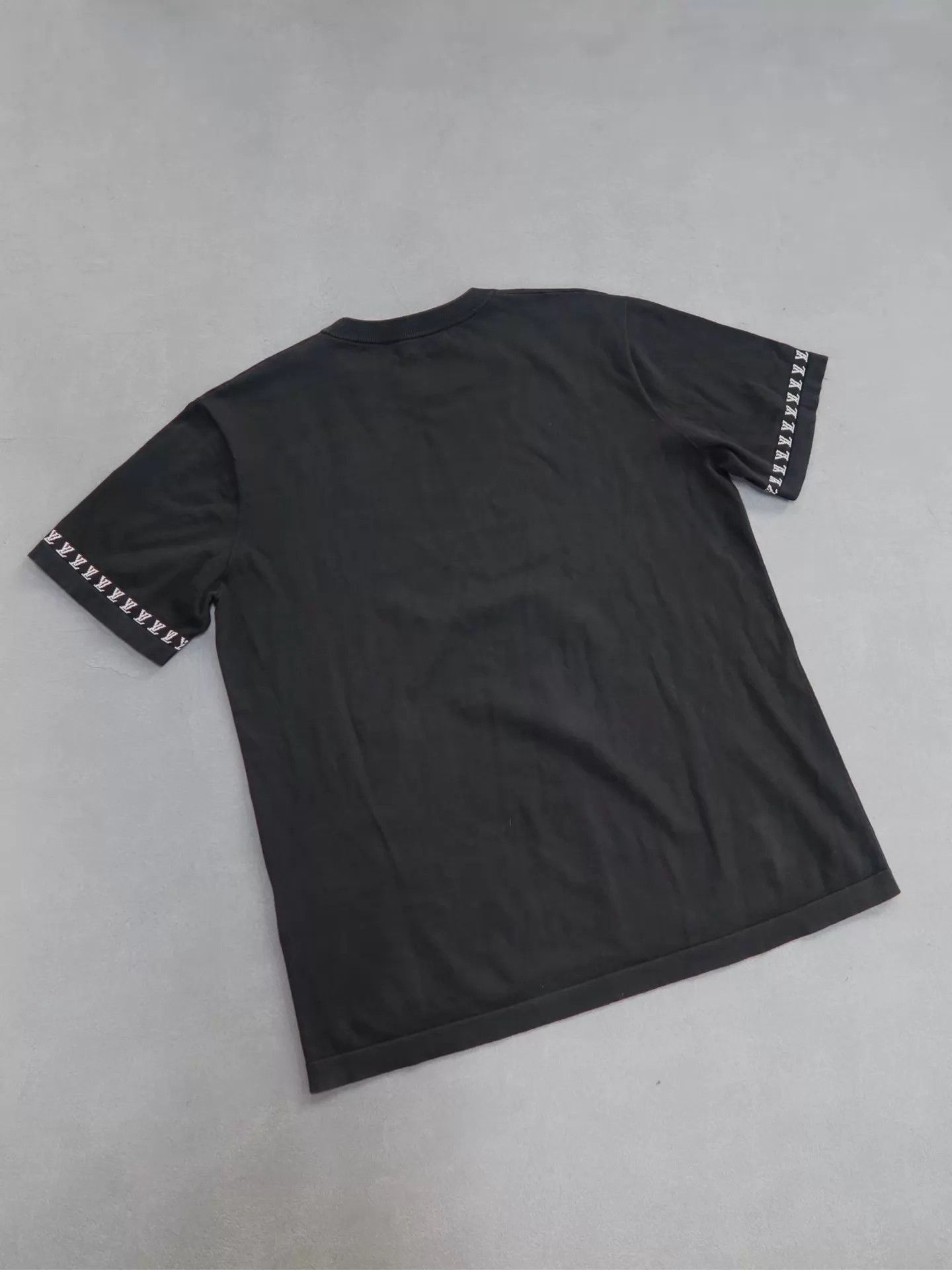 Louis Vuitton LV black knit jacquard crewneck short-sleeve tee XL Size US XL / EU 56 / 4 - 2 Thumbnail
