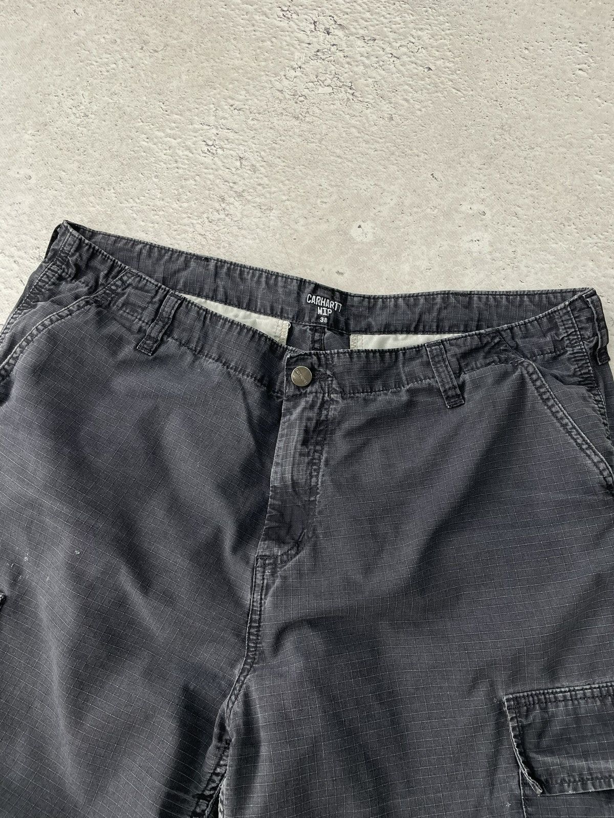 Carhartt Wip Cargo washed Carhartt shorts pants y2k Size US 38 / EU 54 - 3 Thumbnail