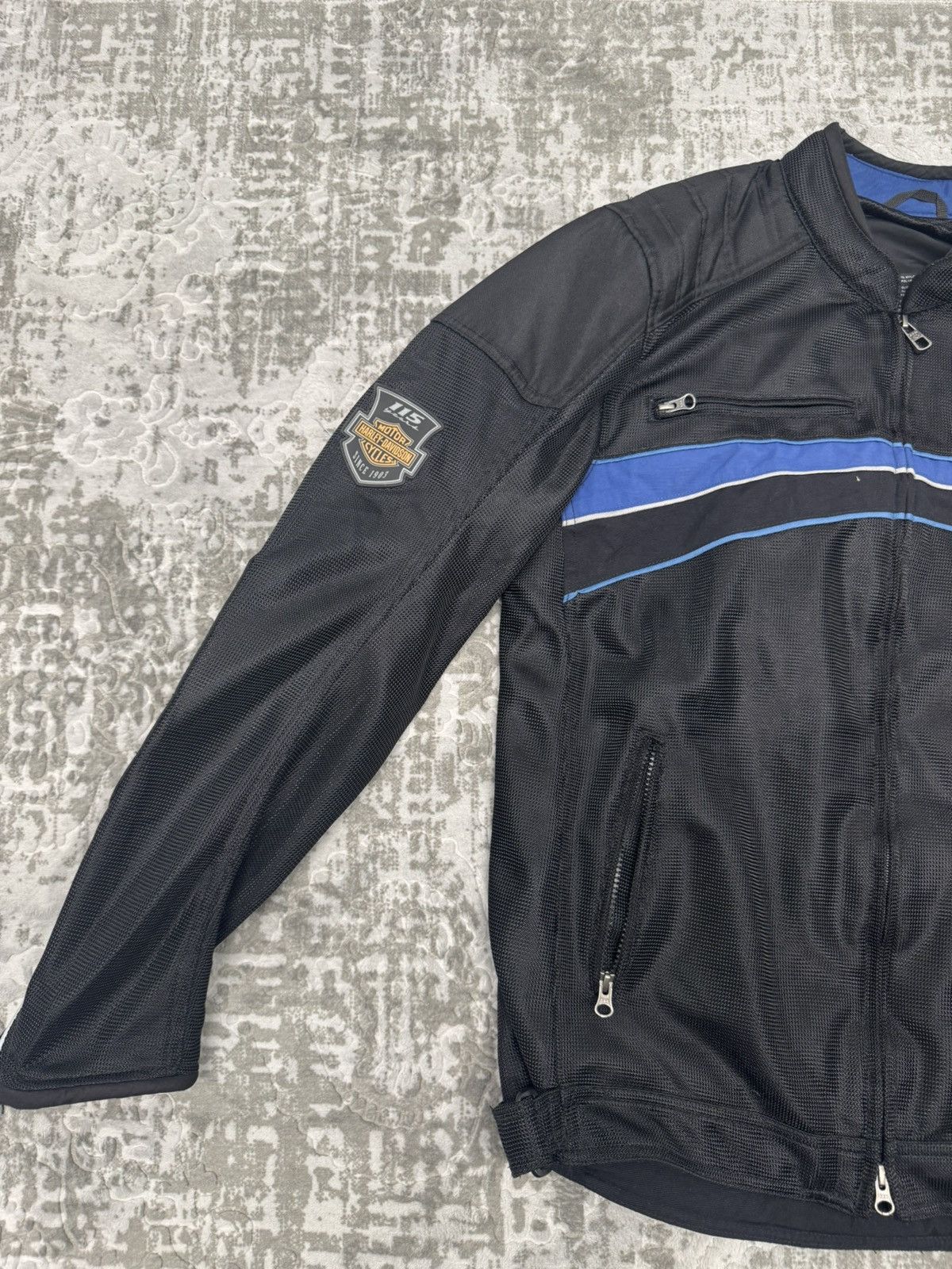 Harley Davidson MEN HARLEY DAVIDSON 115thANNIVERSARY MOTORCYCLE JACKET MEN L Size US L / EU 52-54 / 3 - 3 Thumbnail
