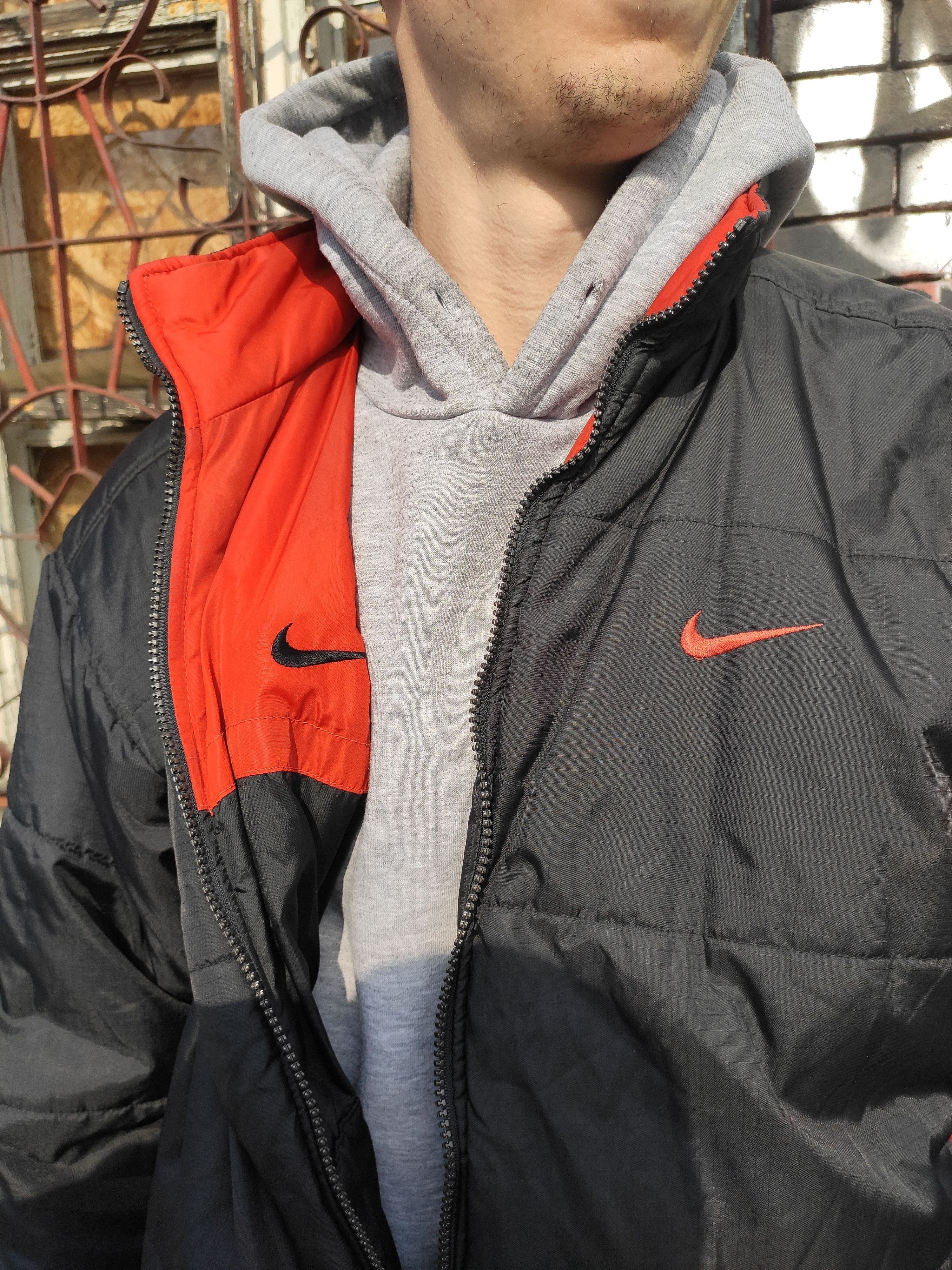 Nike × Vintage Nike Reversible Vintage Down Jacket Size US M / EU 48-50 / 2 - 2 Thumbnail