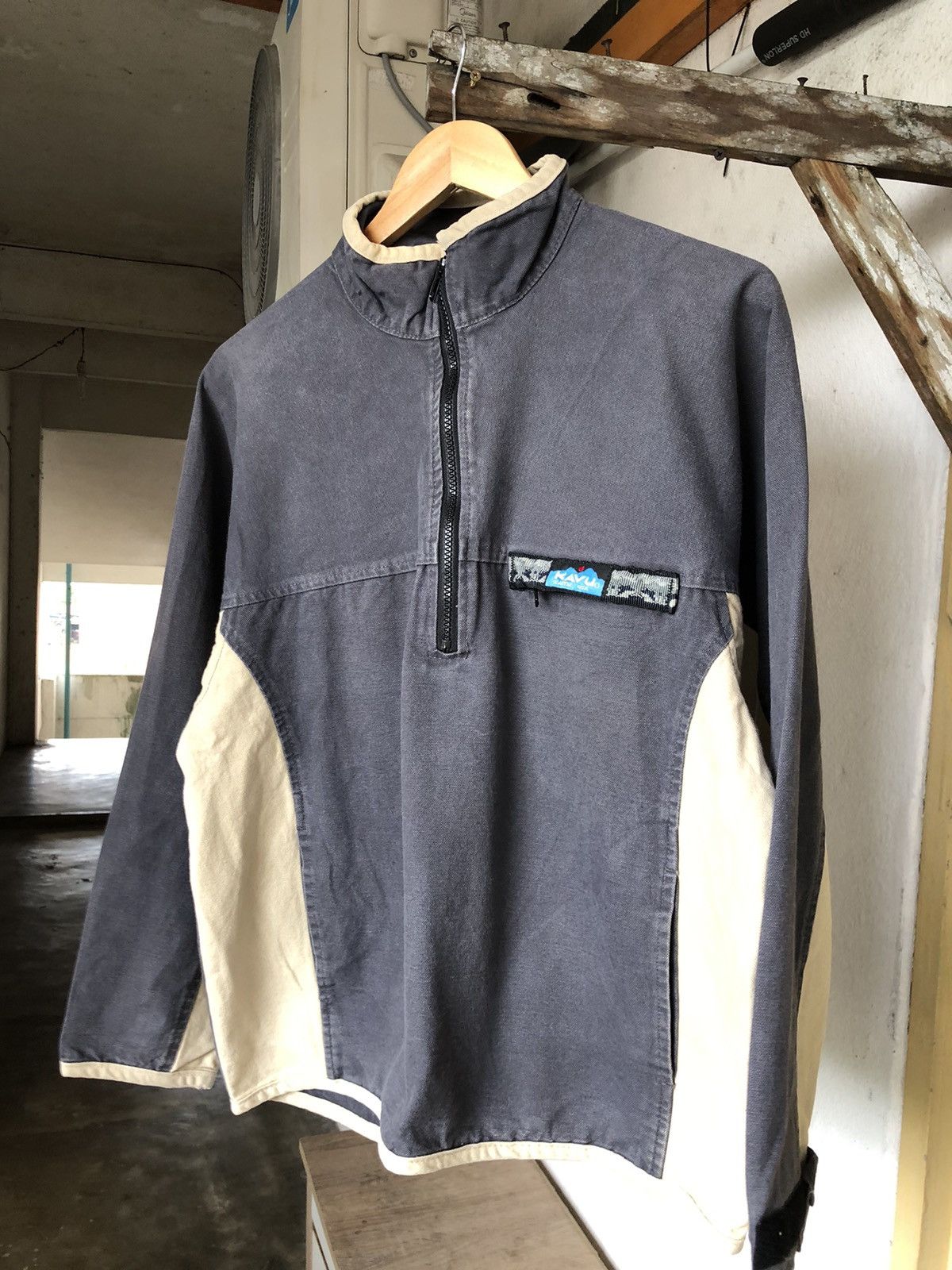 KAVU Vintage Kavu Hard Cotton Jacket Like Carhartt Size US M / EU 48-50 / 2 - 10 Thumbnail