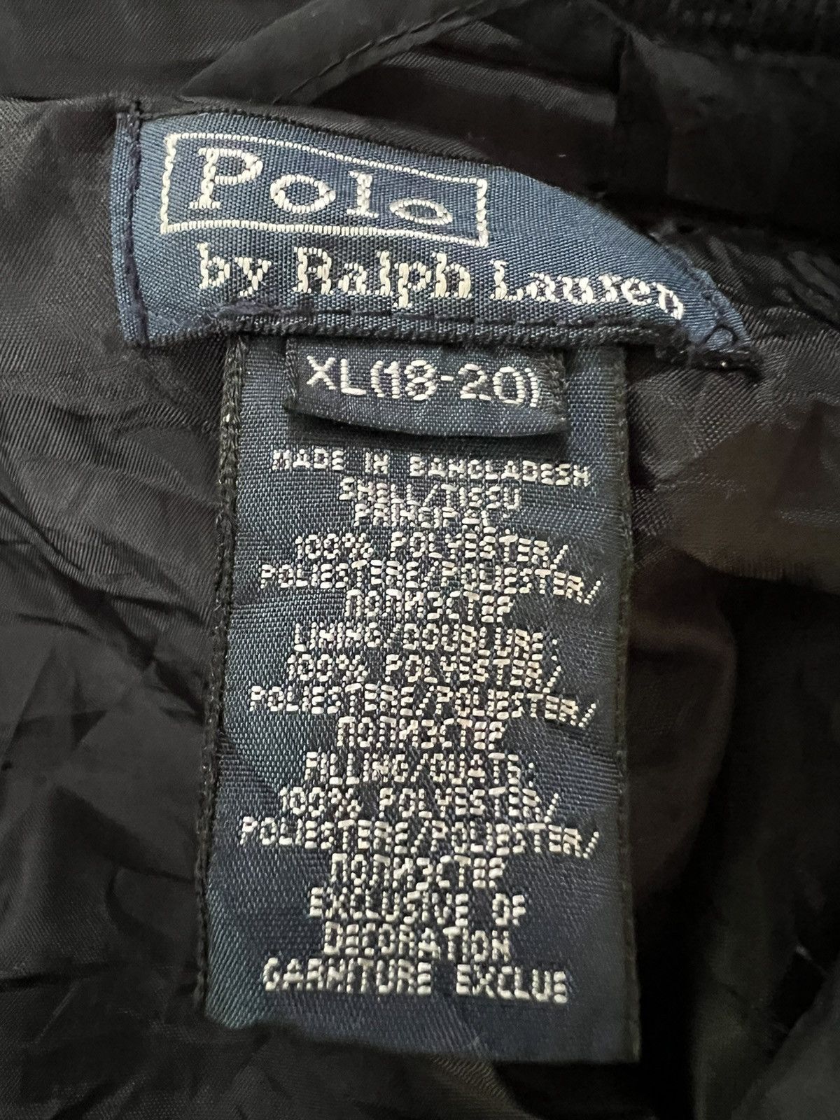 Polo Ralph Lauren × Ralph Lauren Polo byRalph Lauren Embroidered Quilted POLO BY RALPH LAUREN Size US L / EU 52-54 / 3 - 3 Thumbnail