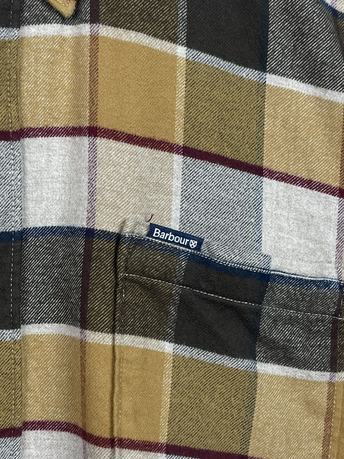 Barbour Barbour Valley Check Flannel Shirt Tailored Fit Men’s SizeXL Size US XL / EU 56 / 4 - 14 Thumbnail