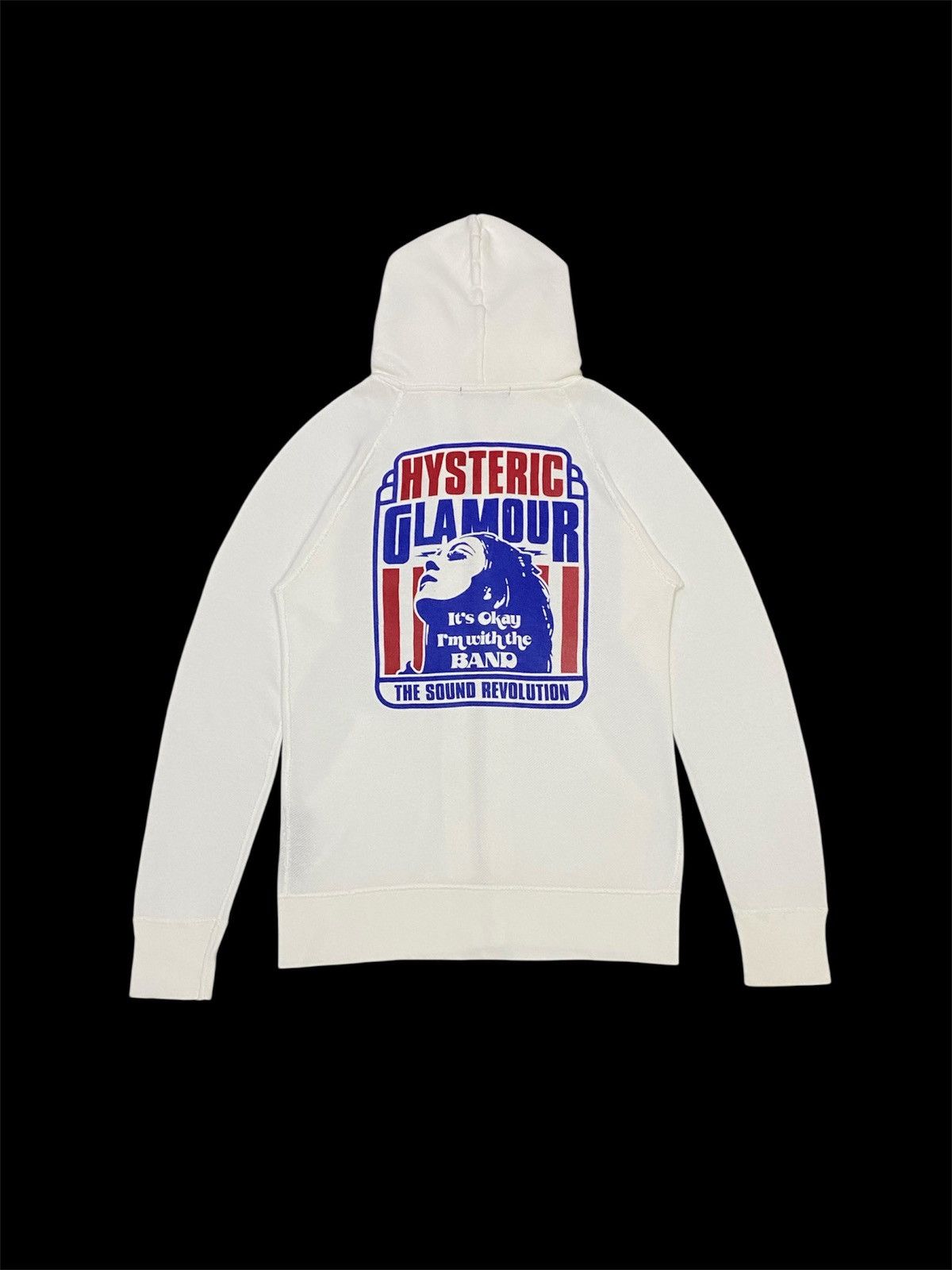 Hysteric Glamour Hysteric Glamour “THE SOUND REVOLUTION” Big Logo Hoodie Size S / US 4 / IT 40 - 3 Thumbnail