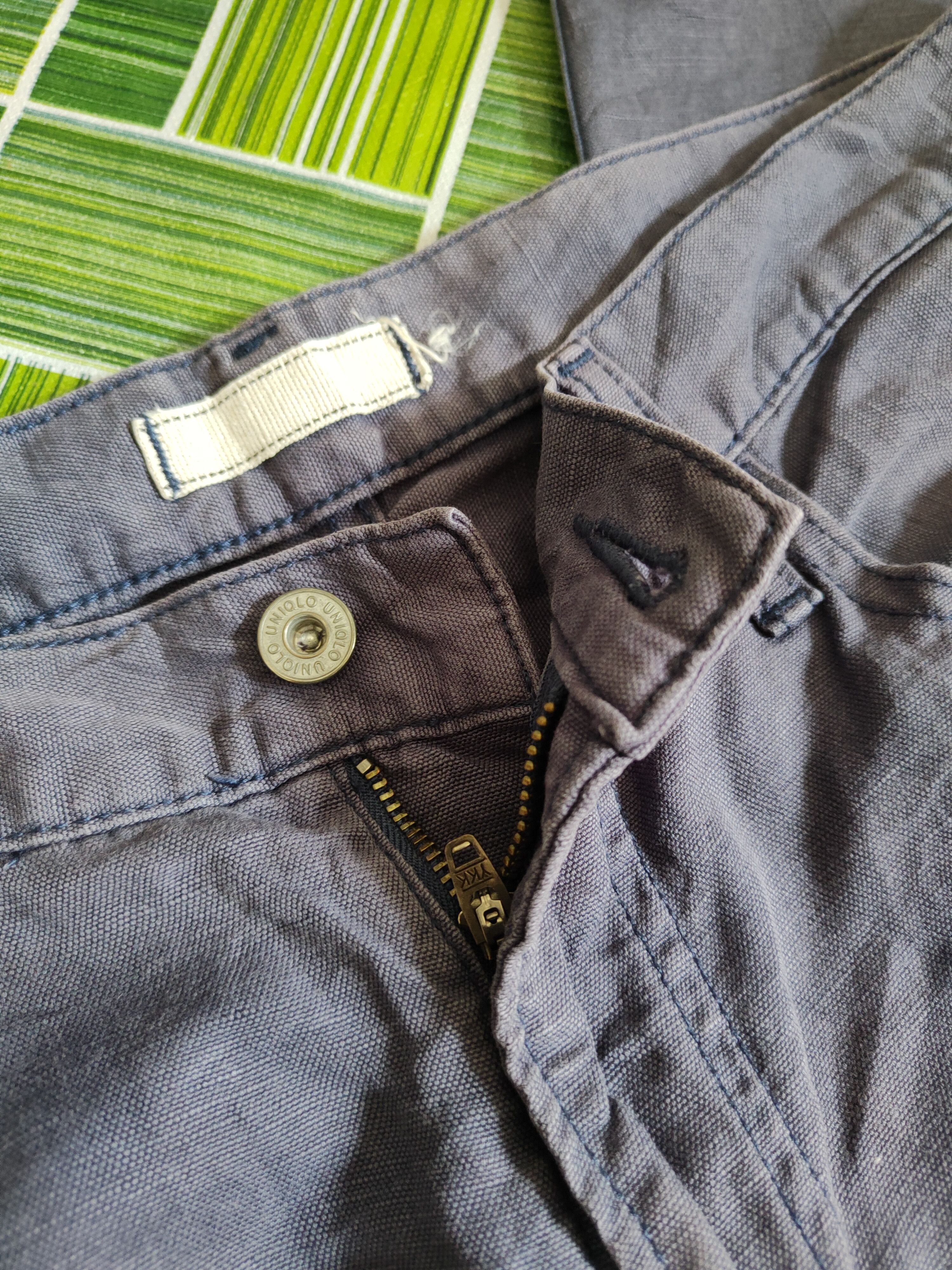 Uniqlo VINTAGE Japanese faded blue Trousers Casual Pants N#S2929 Size US 33 - 12 Thumbnail