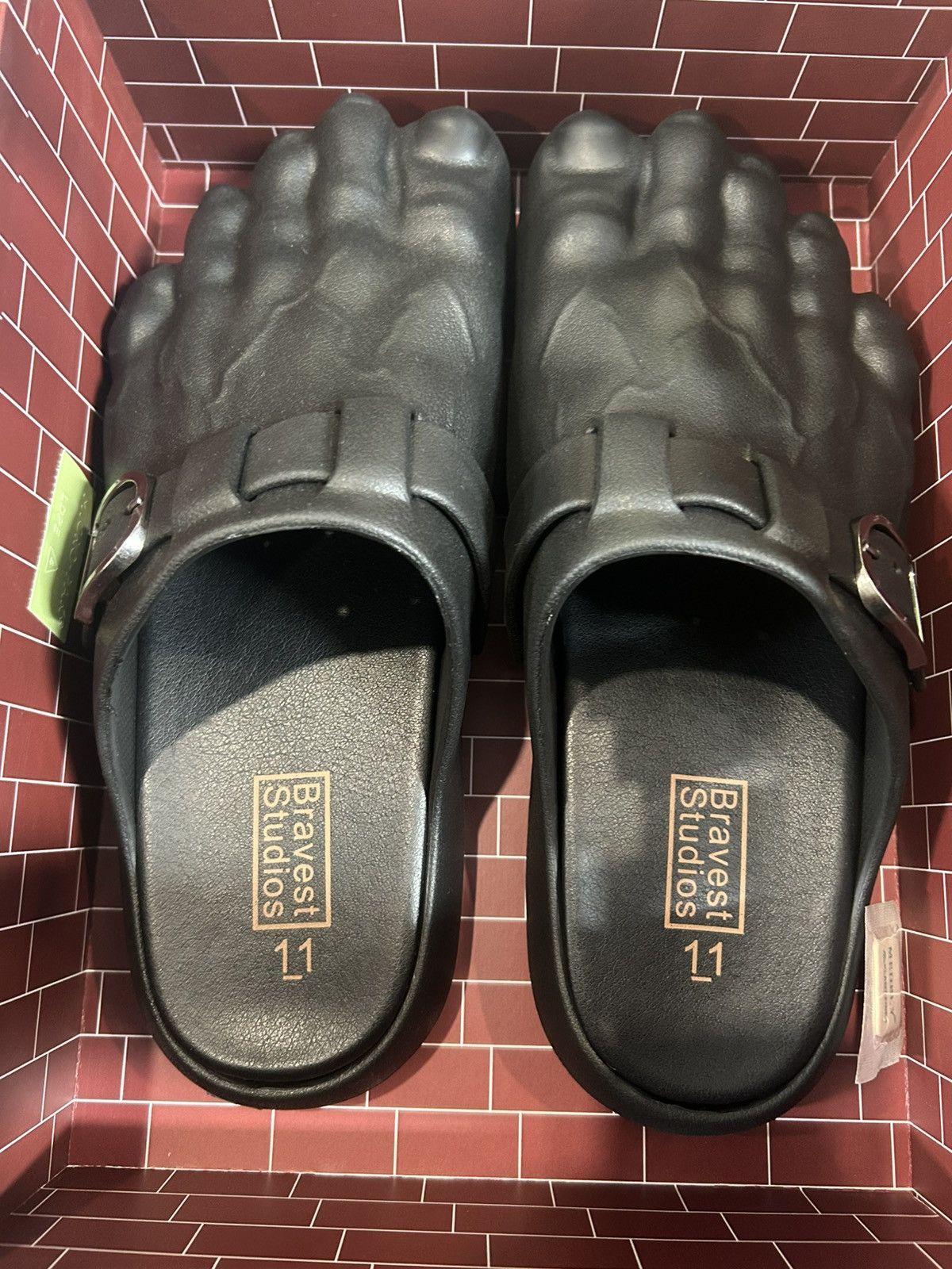 Bravest Studios Bravest Studio Foot Clog Black Size US 11 / EU 44 - 2 Thumbnail