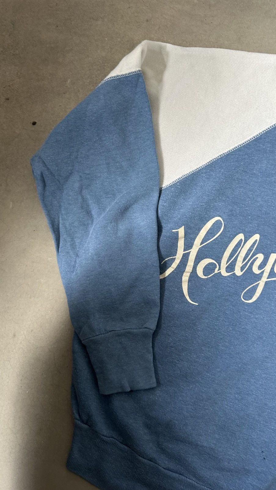 Vintage VINTAGE 70S HOLLYWOOD TWO TONES SWEATSHIRT Size US M / EU 48-50 / 2 - 4 Thumbnail