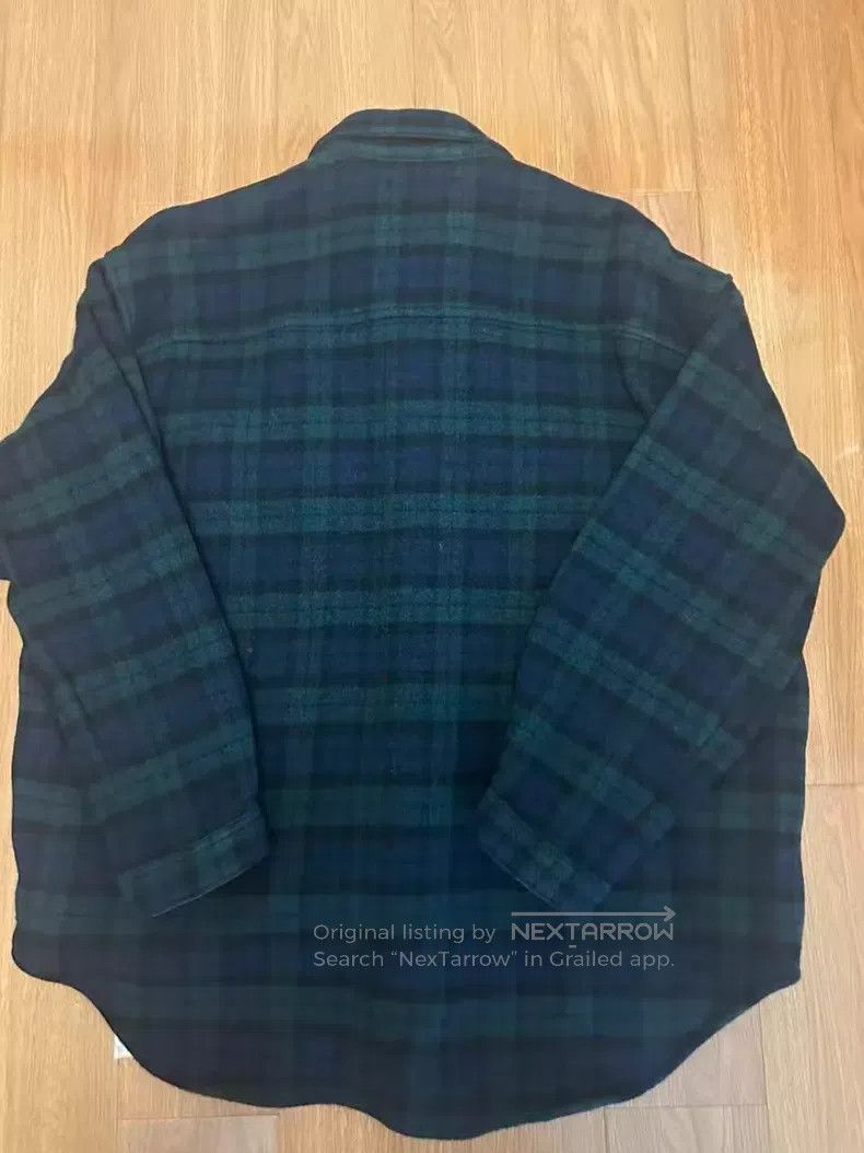 Wtaps Wtaps Wool Tweed Heavy Shirt, Green Size US M / EU 48-50 / 2 - 2 Thumbnail