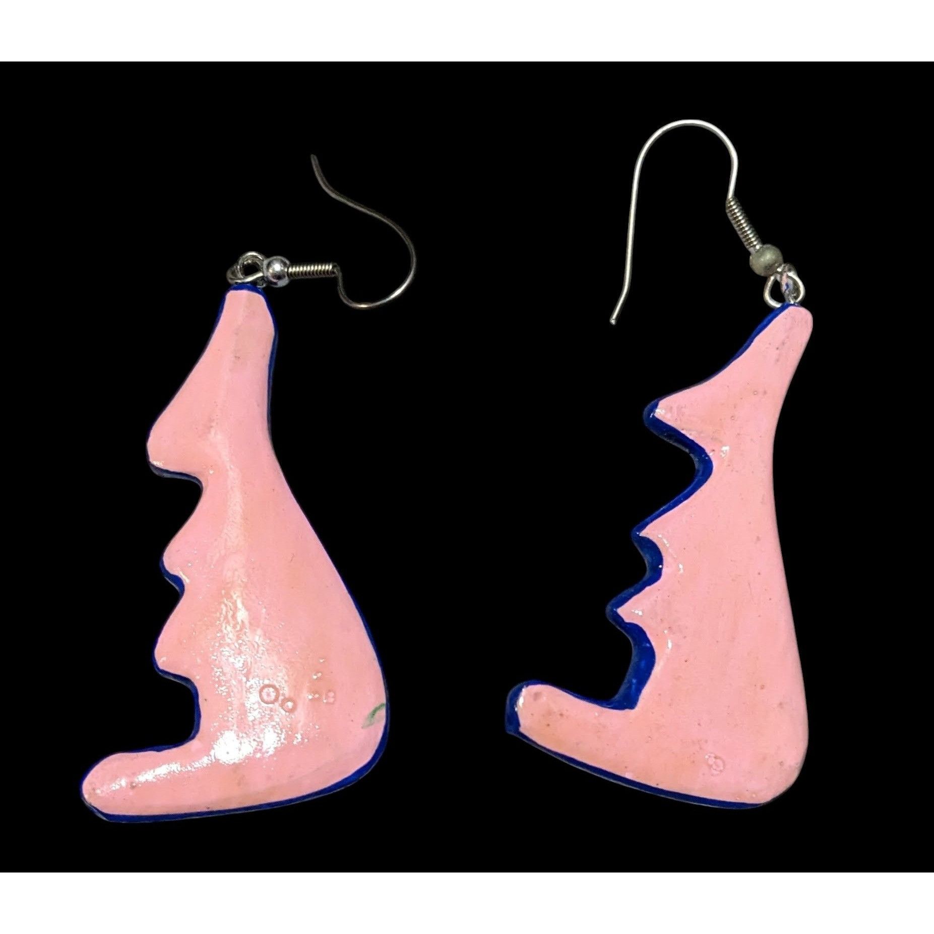 Other Vintage 90s Hand Painted Australian Kangaroo Earrings Size ONE SIZE - 3 Thumbnail