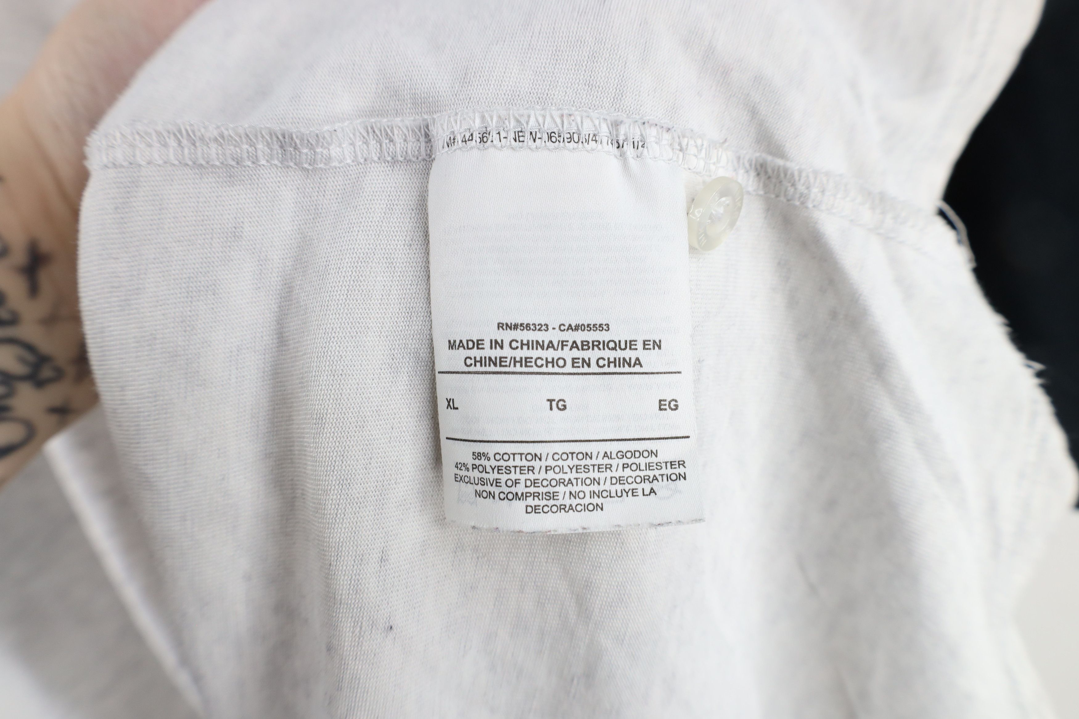 Nike × Vintage Vintage Nike SB Out Short Sleeve Raglan Henley T-Shirt Gray Size US XL / EU 56 / 4 - 8 Thumbnail