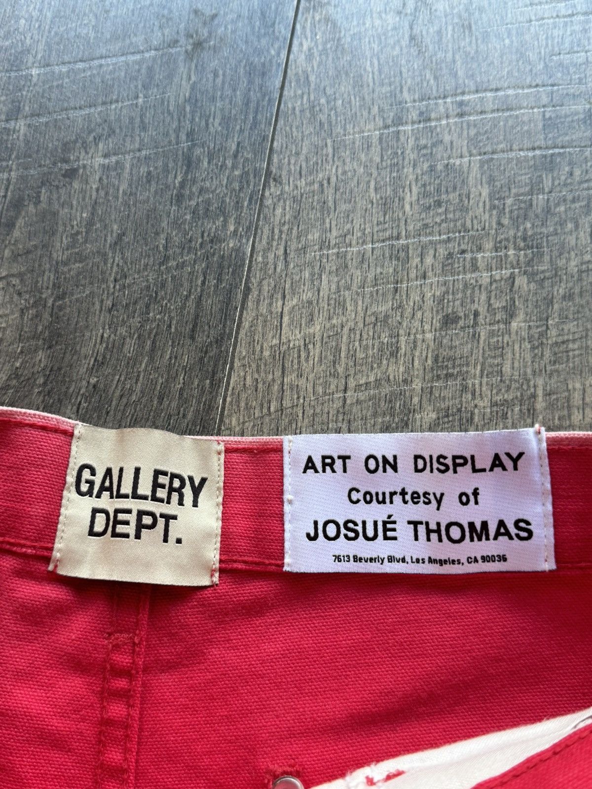 Gallery Dept. Gallery Dept Carpenter Paint Splatter Denim Shorts New - 34 Size US 34 / EU 50 - 6 Thumbnail