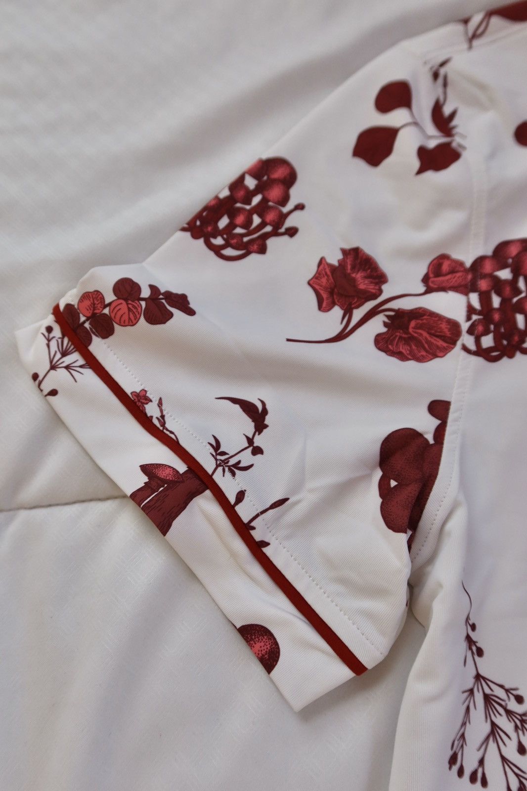 Other Extracurricular Mushroom Polo Botanical Rio Red Size US M / EU 48-50 / 2 - 5 Thumbnail