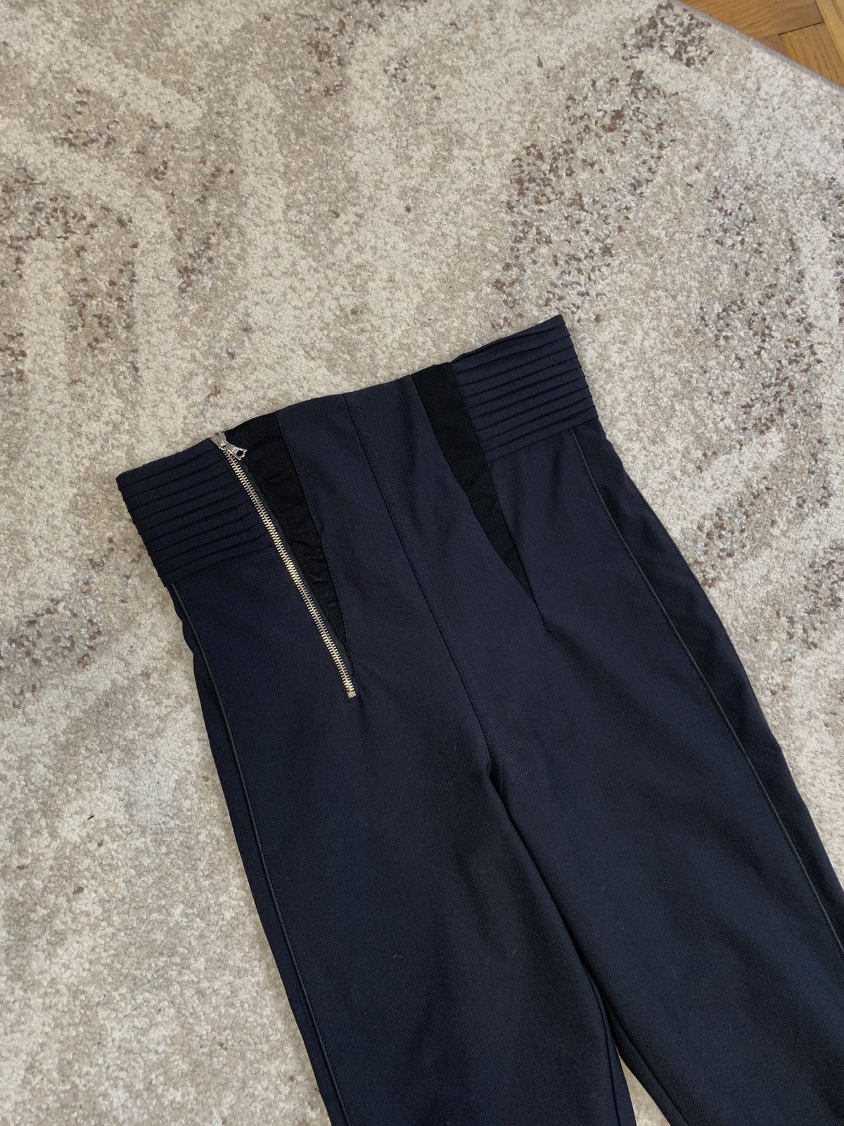 Marithe + Francois Girbaud × Vintage Marithe Francois Girbaud Black Designer Pants IT 42 Size 28" / US 6 / IT 42 - 2 Thumbnail