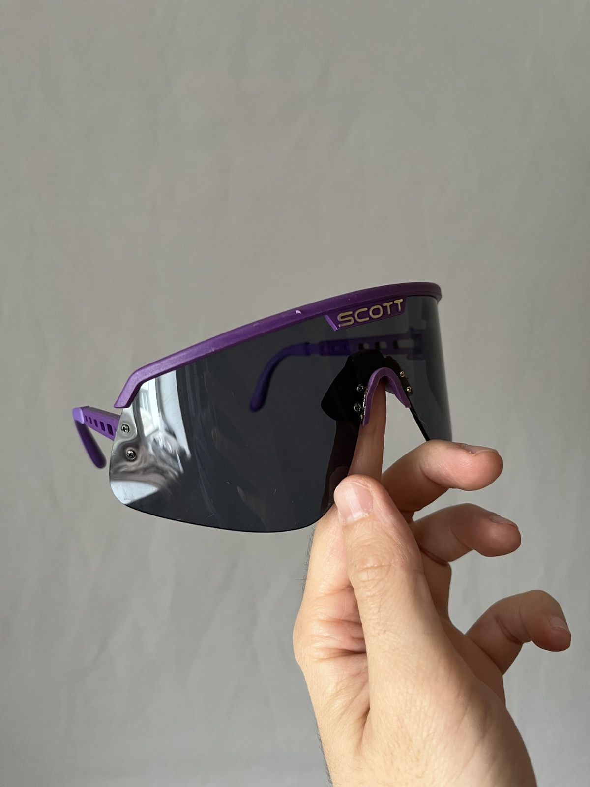 Other 80-90s Scott Eclipse Sport Cycling Purple Glasses Size ONE SIZE - 14 Thumbnail