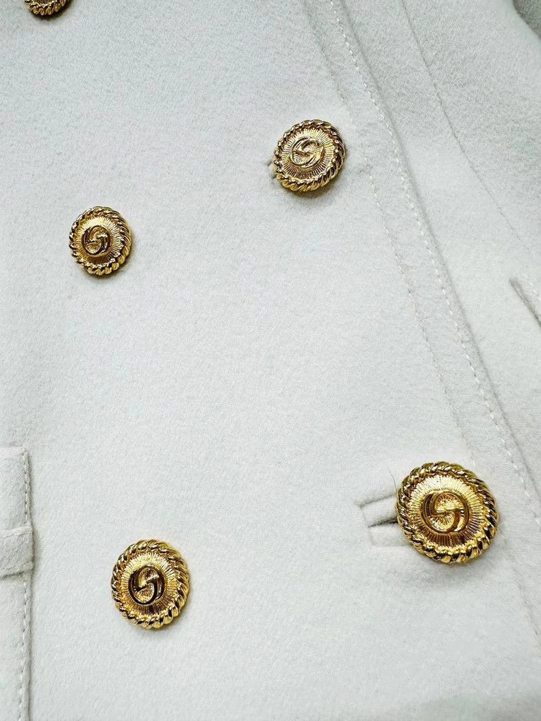 Gucci Gucci Double-Breasted Long Coat-2506 Size US M / EU 48-50 / 2 - 4 Thumbnail