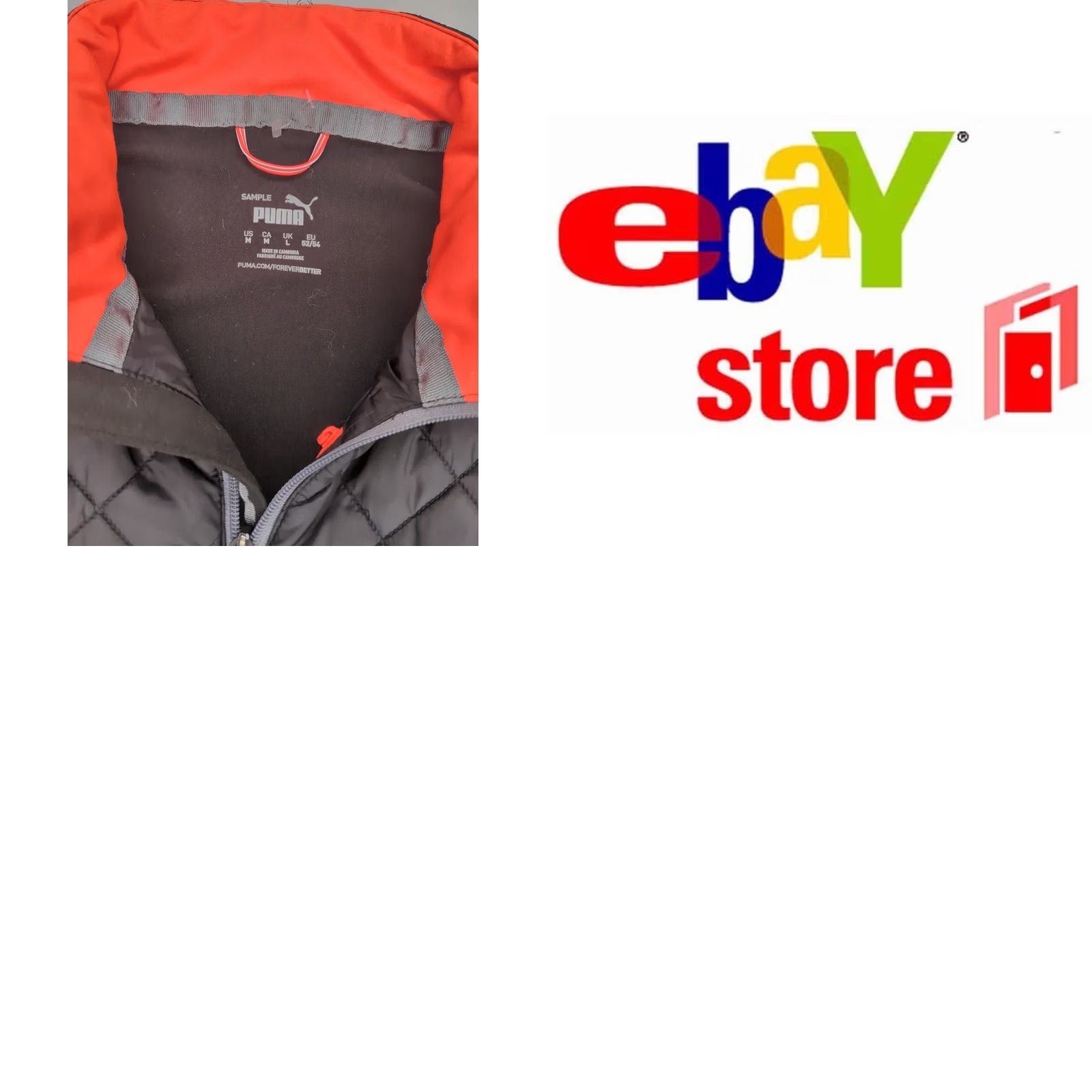 Puma PUMA Frost Quilted Vest Jacket Black Medium Men's Golf Primaloft Sample CLR Size US M / EU 48-50 / 2 - 8 Thumbnail
