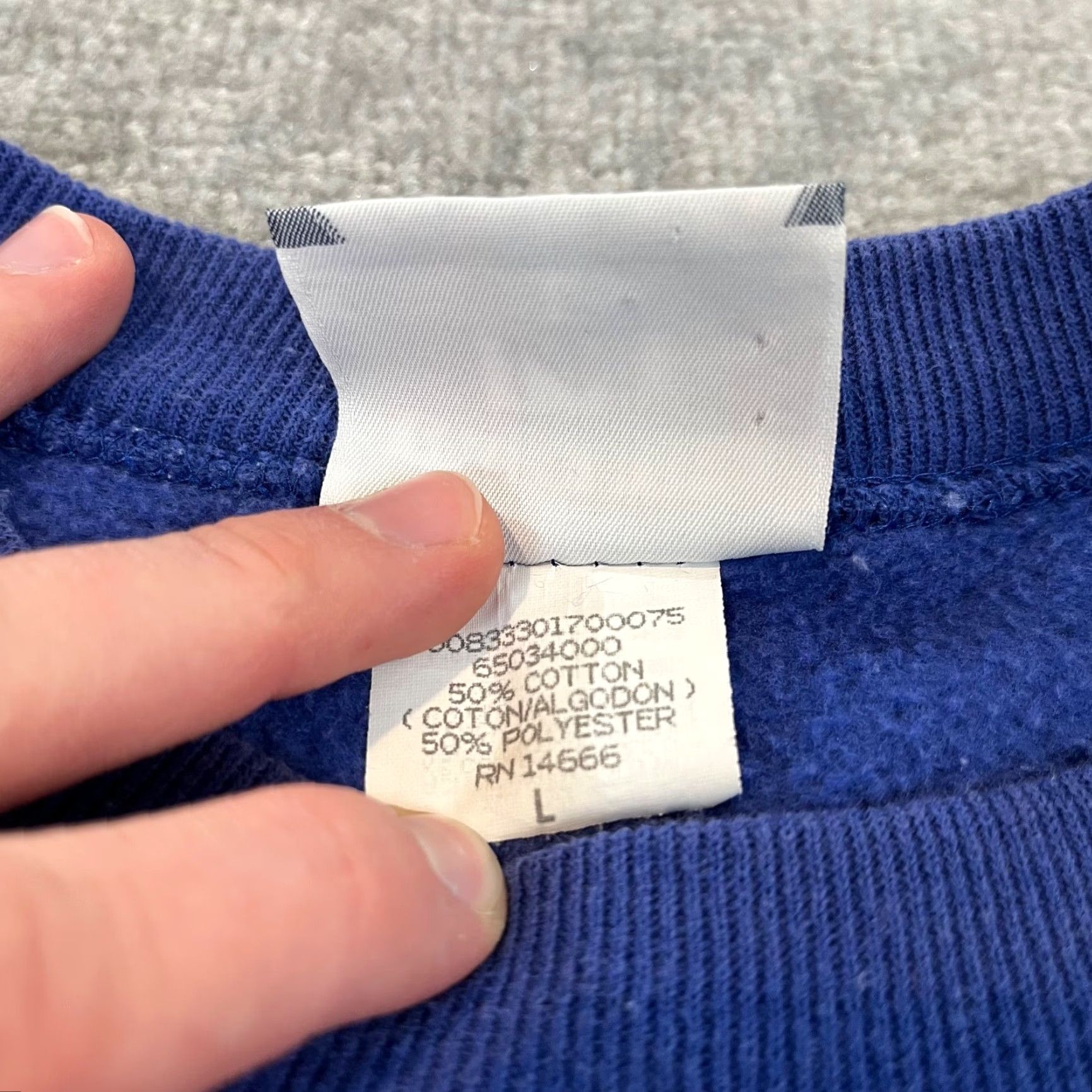 Lee VTG University of Kentucky Sweatshirt Mens Large Blue Crewneck Lee Jacket University 90s College Sport Blue Devils Embroidered Logo Size US L / EU 52-54 / 3 - 4 Thumbnail