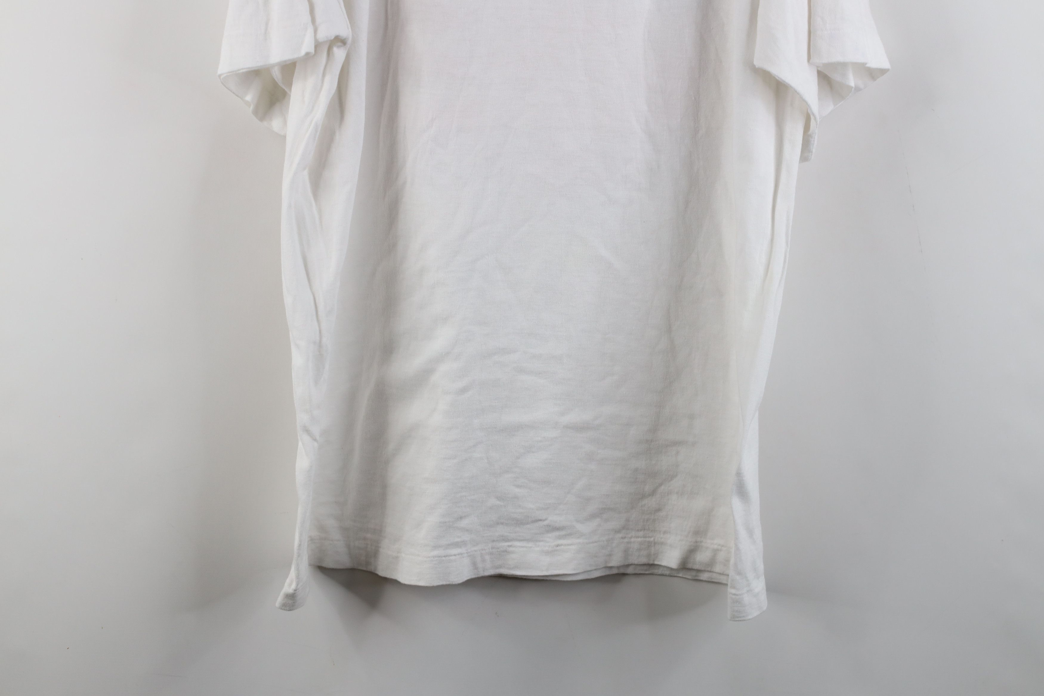 Vintage Vintage 90s Streetwear USA Flag Patch T-Shirt White USA Size ONE SIZE - 13 Thumbnail