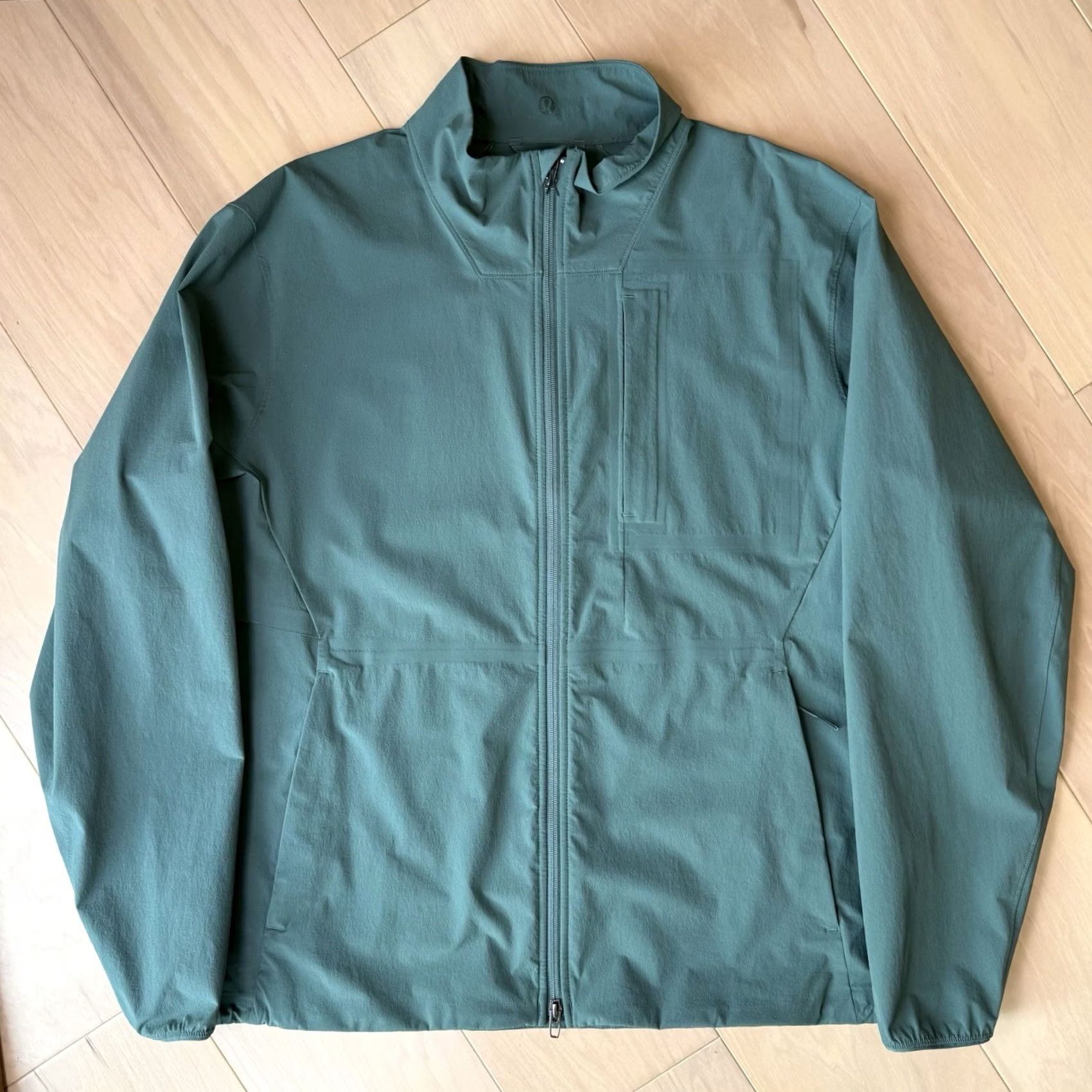 Lululemon Lululemon Sojourn Jacket 2XL Green Full Zip Lightweight Sportswear Men Jacket Size US XXL / EU 58 / 5 - 3 Thumbnail
