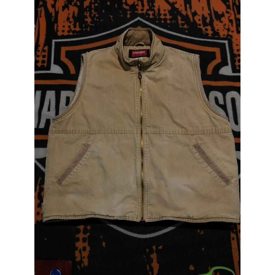 Wrangler VTG Wrangler Hero Vest Large Men Sherpa Lined Corduroy Colla Size US L / EU 52-54 / 3 - 1 Thumbnail