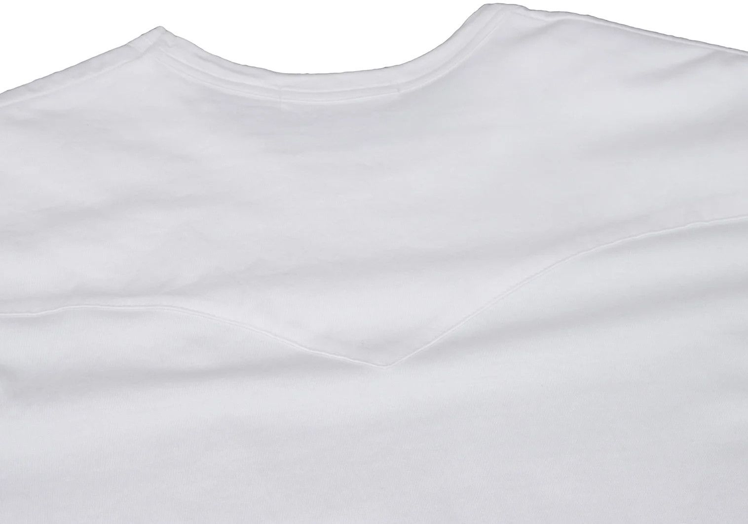 Jean Paul Gaultier Cotton Western Yoke T-Shirt in White Size US S / EU 44-46 / 1 - 4 Thumbnail