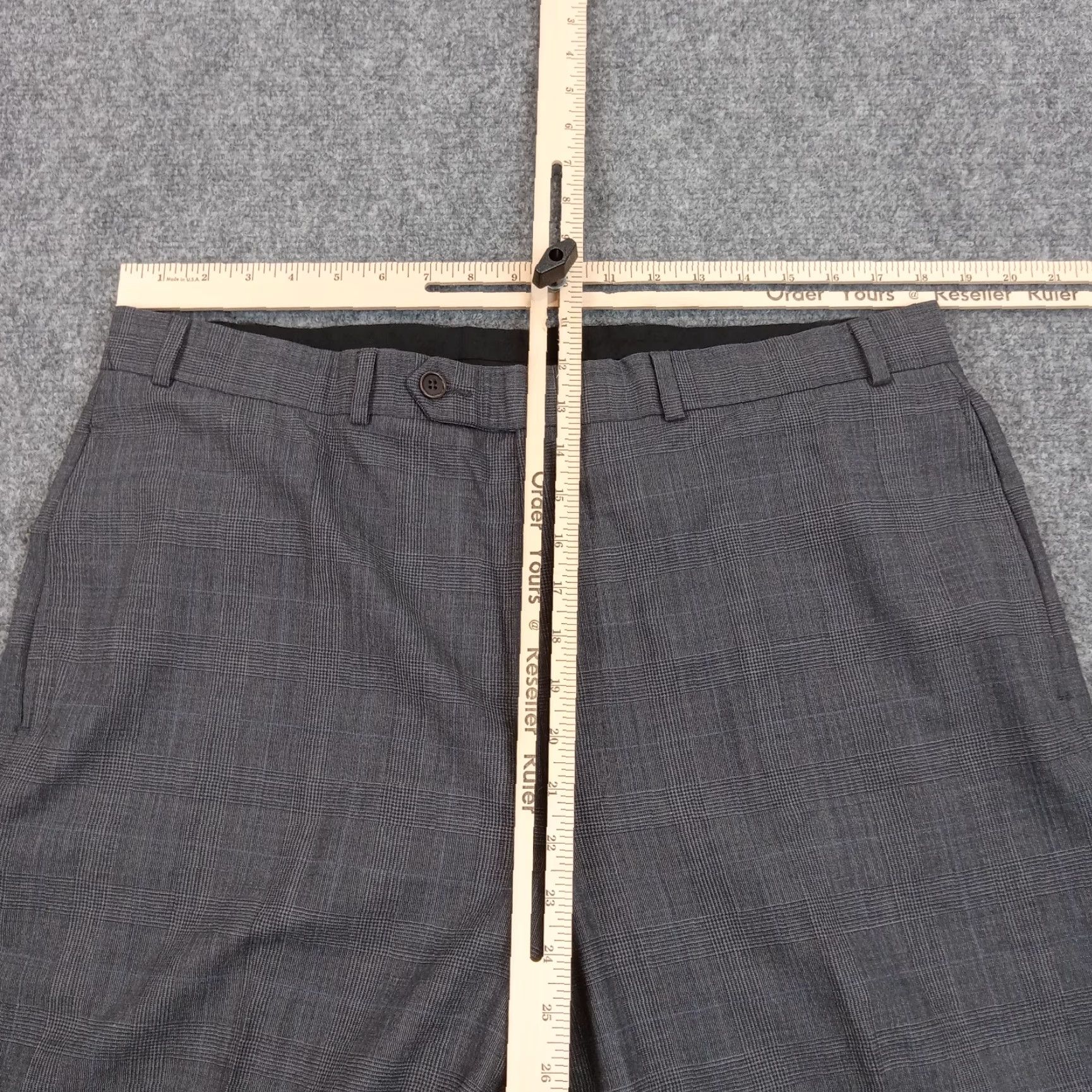 Brooks Brothers Brooks Brothers Mens Pants Gray Dress Extra Large XL Stretch Straight Leg Size US 37 - 4 Thumbnail