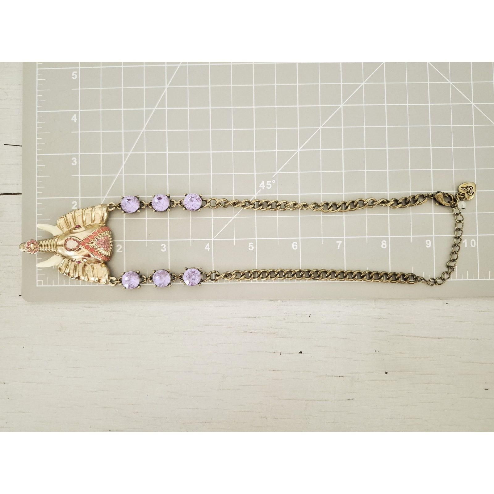 Other Vintage Betsey Johnson Elephant Necklace Size ONE SIZE - 8 Thumbnail