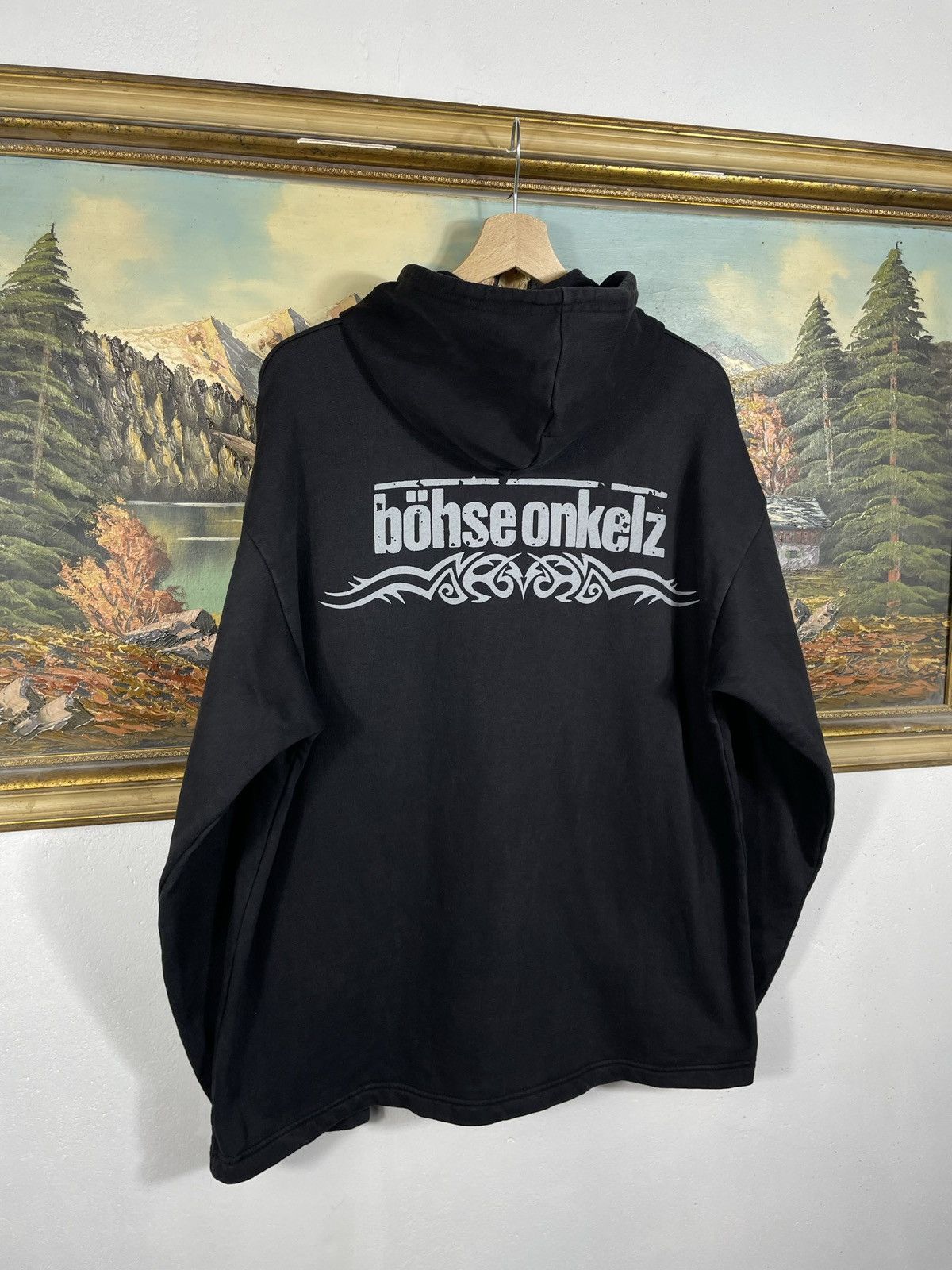 Band Tees × Vintage Bohse Onkelz Sweatshirt Punk Heavy Metal Merch Band Retro Size US L / EU 52-54 / 3 - 7 Thumbnail