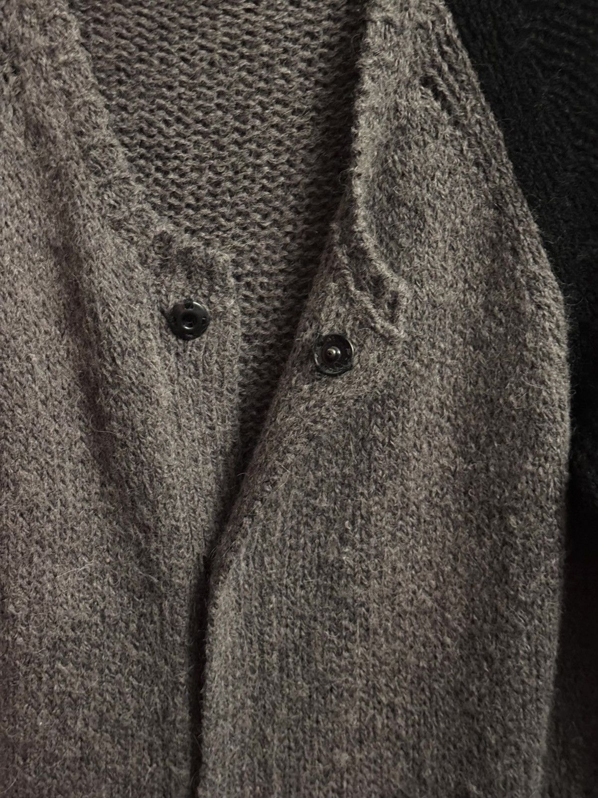 Yohji Yamamoto yohji yamamoto vintage wool cardigan japan Size S / US 4 / IT 40 - 8 Thumbnail