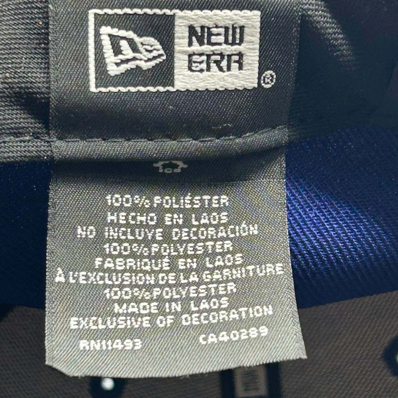 New Era Los Angeles LA Dodgers Hat Men 7 1/8 Blue MLB Fitted Cap Size ONE SIZE - 3 Thumbnail