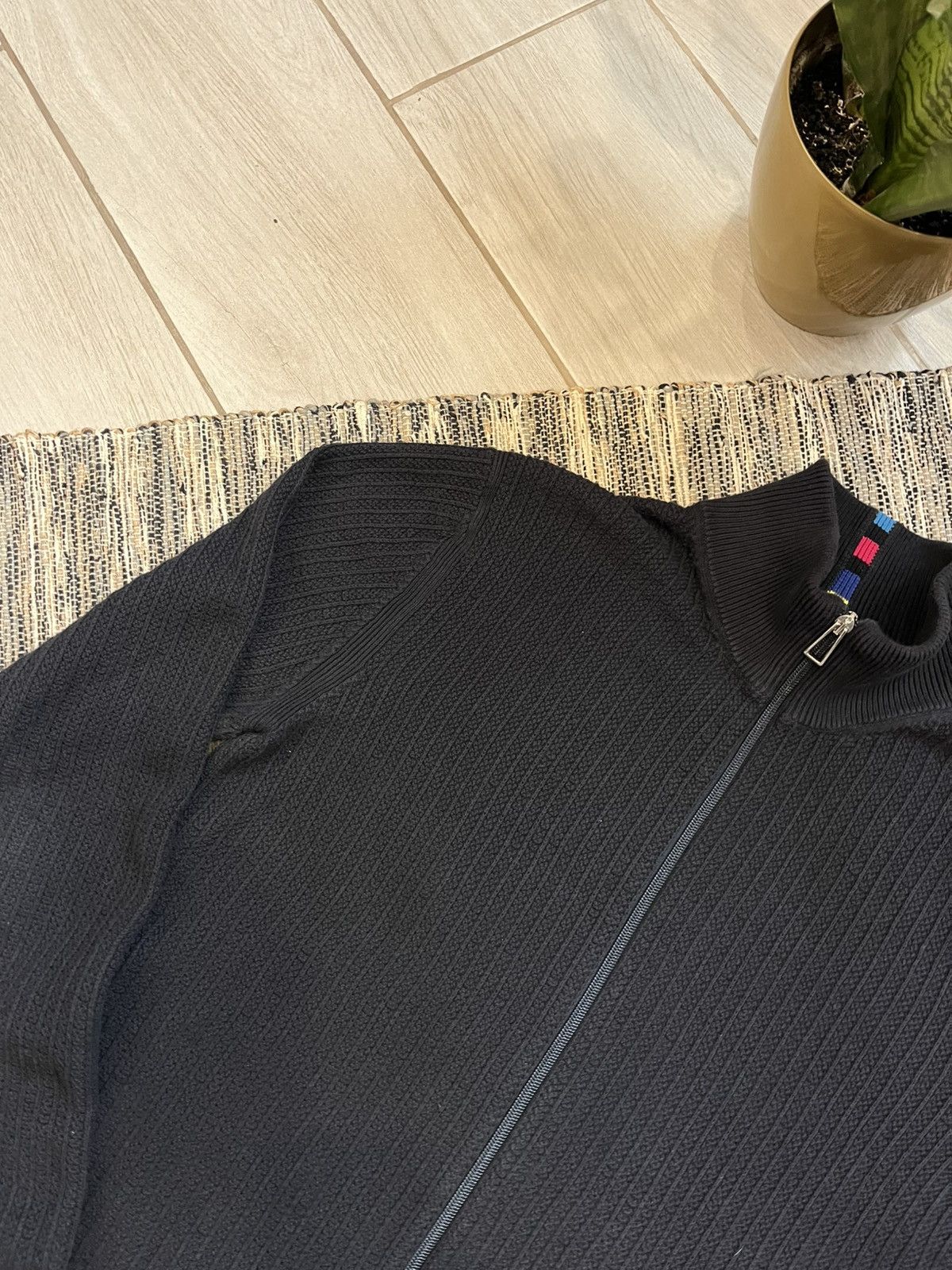 Paul Smith PS Paul Smith Zip sweater minimalistic navy Moncler style Size US L / EU 52-54 / 3 - 4 Thumbnail
